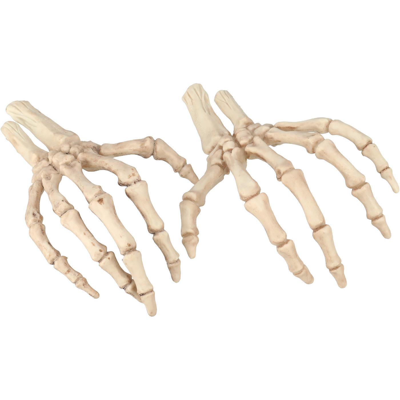 Destination Holiday Skeleton Hand Halloween Decor; image 2 of 2