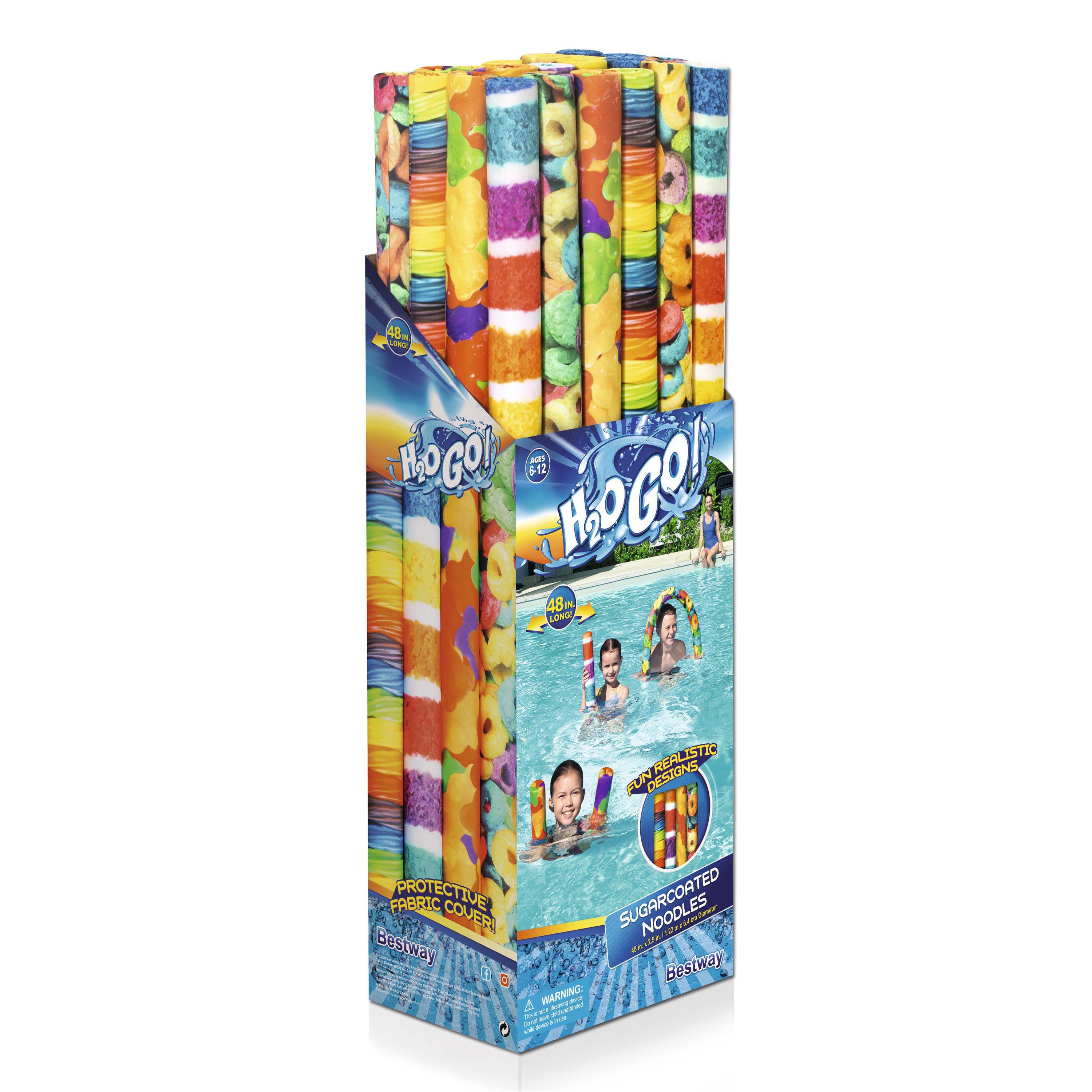 H2OGo! Fabric Cover Sugarcoated Pool Noodles, Assorted - Shop Toys at H-E-B