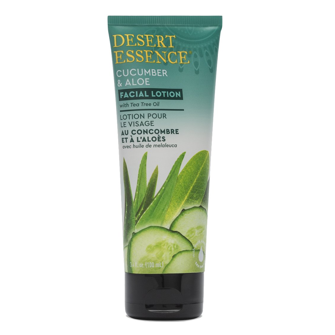 Desert Essence Cucumber & Aloe Facial Lotion with Tea Tree Oil Shop