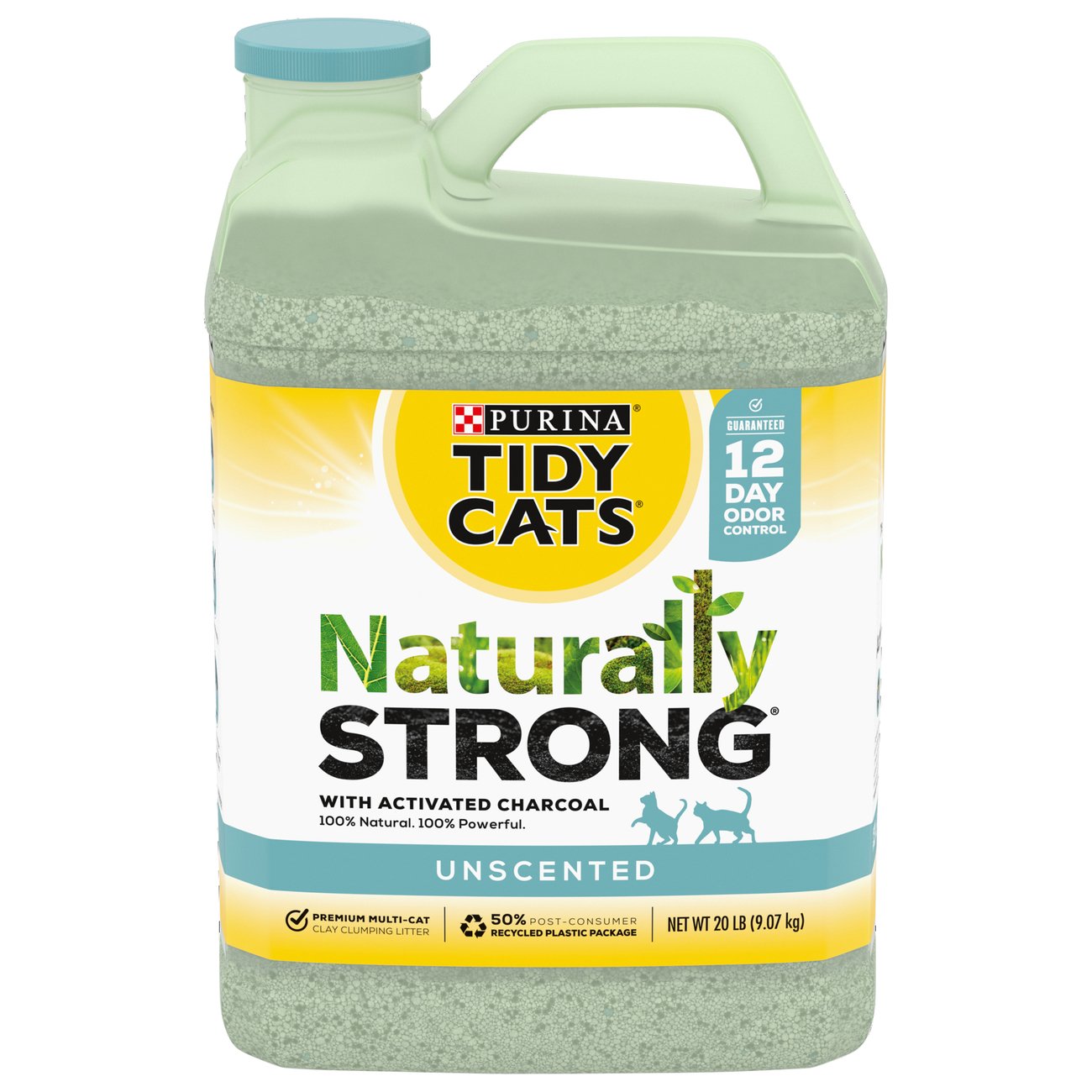 Tidy cats naturally strong unscented clumping litter shop litter