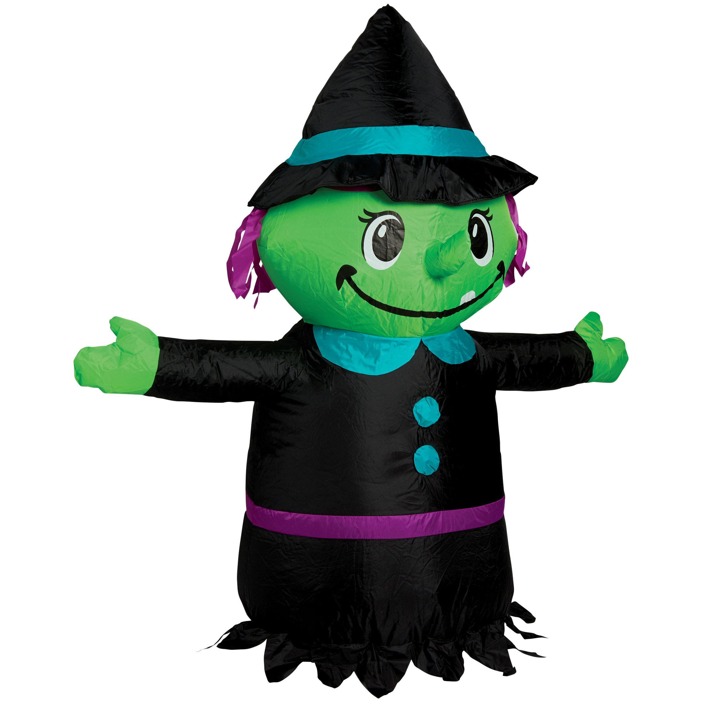 Gemmy Airblown Inflatable Halloween Witch Shop Seasonal Decor at HEB