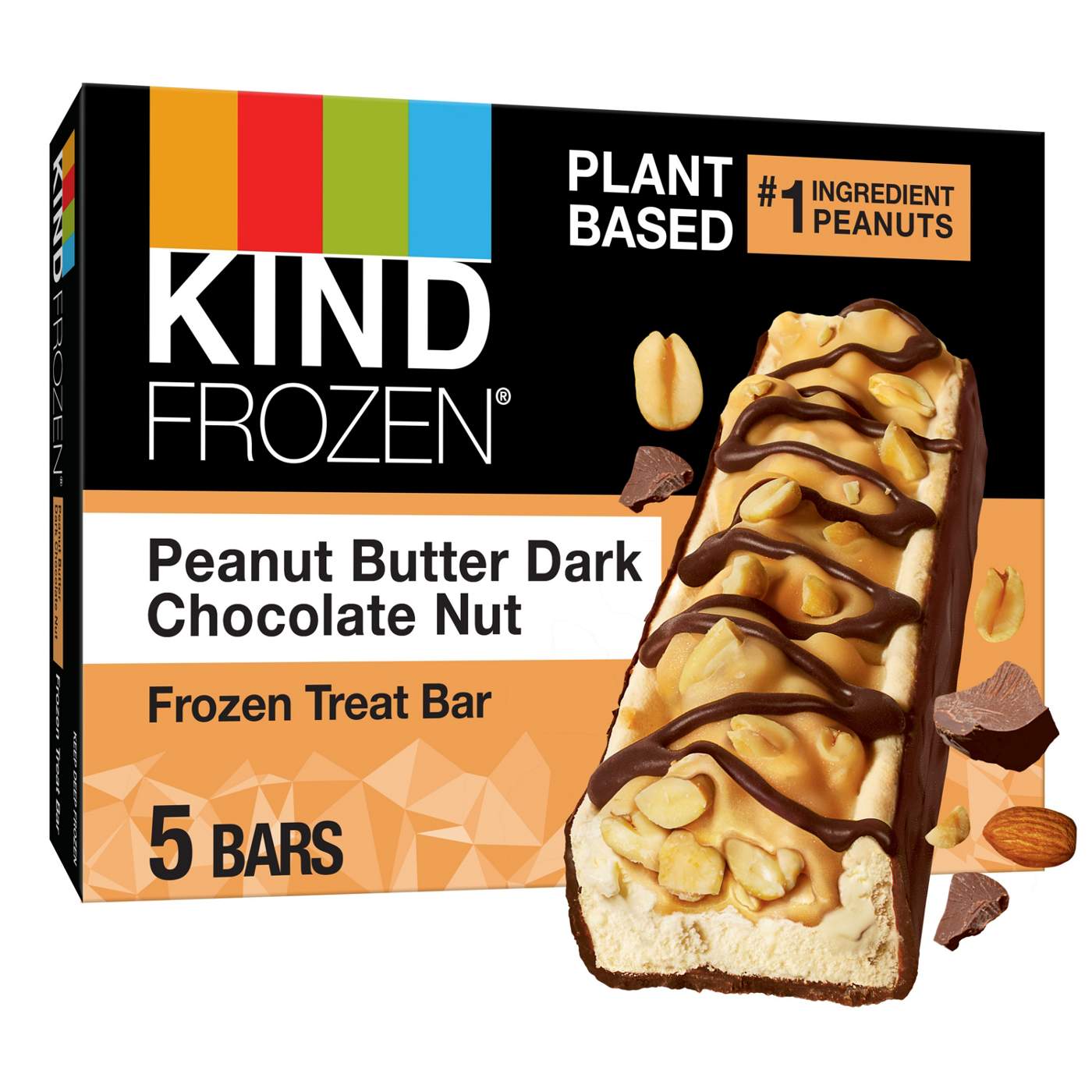 Kind Frozen Dark Chocolate Peanut Butter Frozen Treat Bars; image 6 of 6