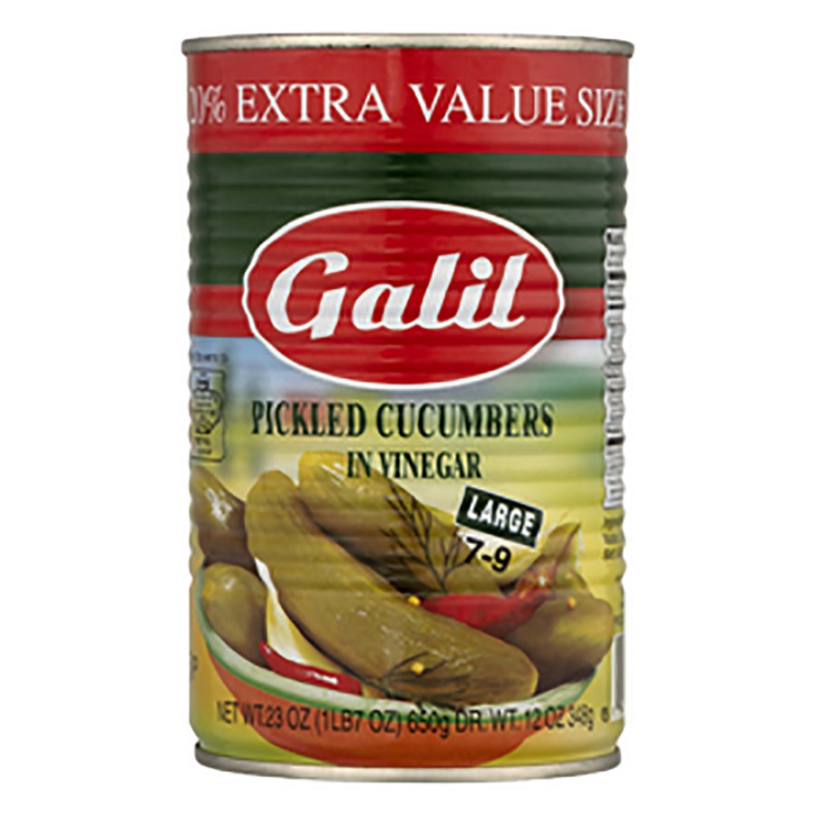 Galil Pickled Cucumbers in Vinegar Shop Pickles & Cucumber at HEB
