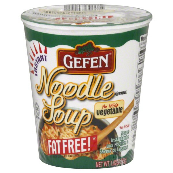 Gefen Kosher Vegetable Instant Noodle Soup Cup Shop Soups & Chili at
