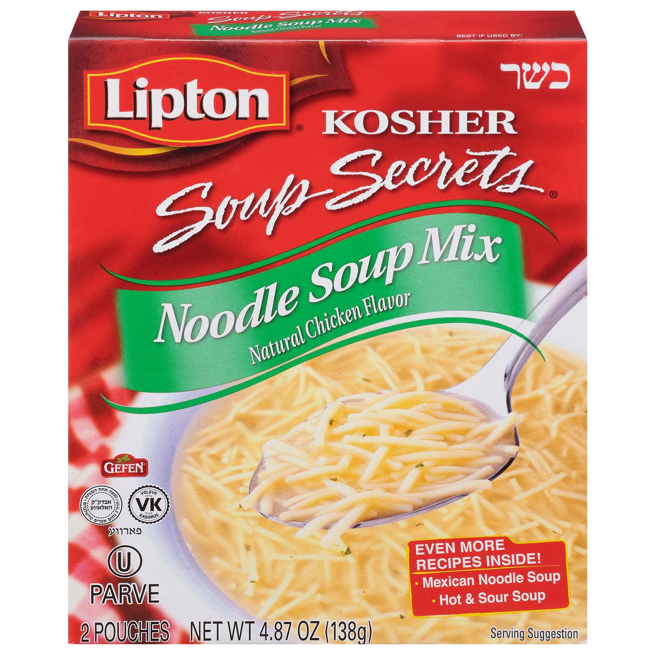 Lipton Soup Secrets Noodle Soup Mix Shop Soups & Chili at HEB