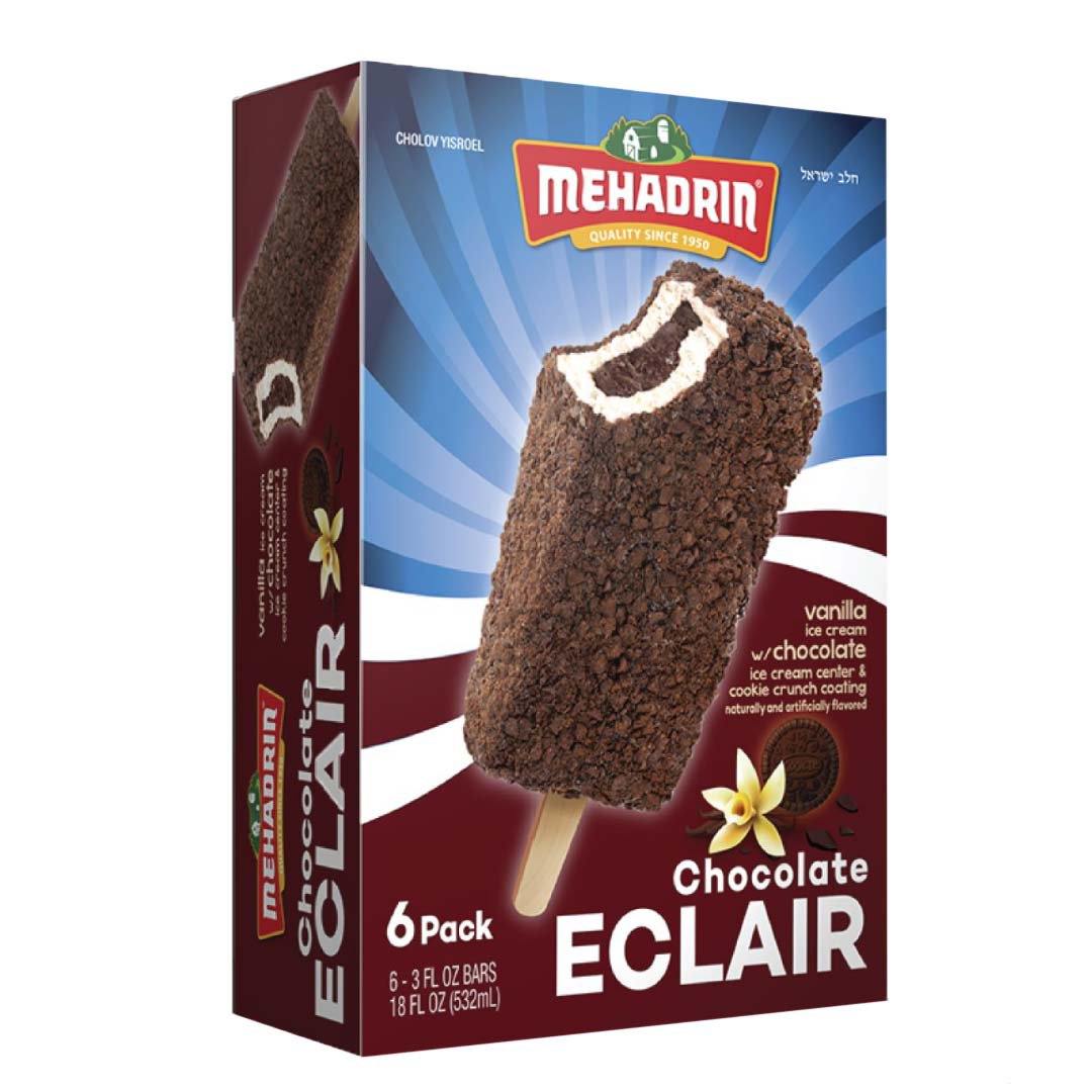 Mehadrin Chocolate Eclair Crunch Bars - Shop Ice cream at H-E-B
