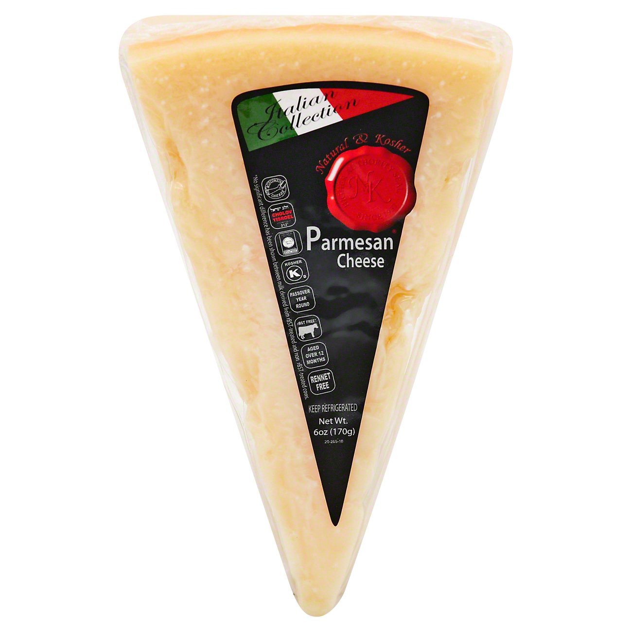 Natural & Kosher Kosher Parmesan Cheese Wedge Shop Cheese at HEB