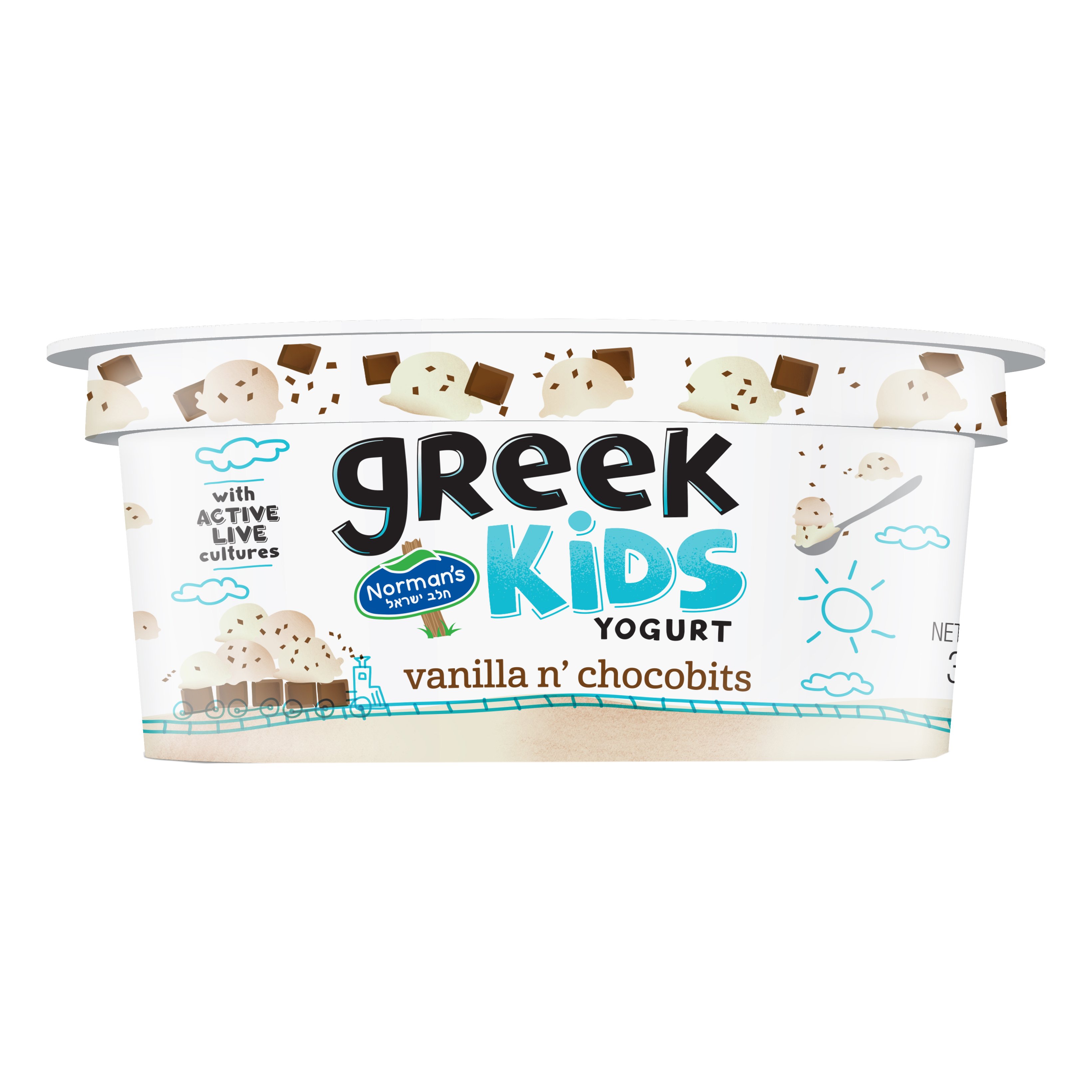 Norman's Kids Vanilla n' Chocobits Greek Yogurt Shop Yogurt at HEB