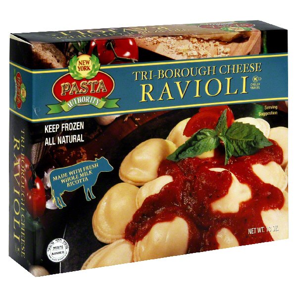 New York Pasta Authority Kosher Tri-Borough Cheese Ravioli - Shop ...