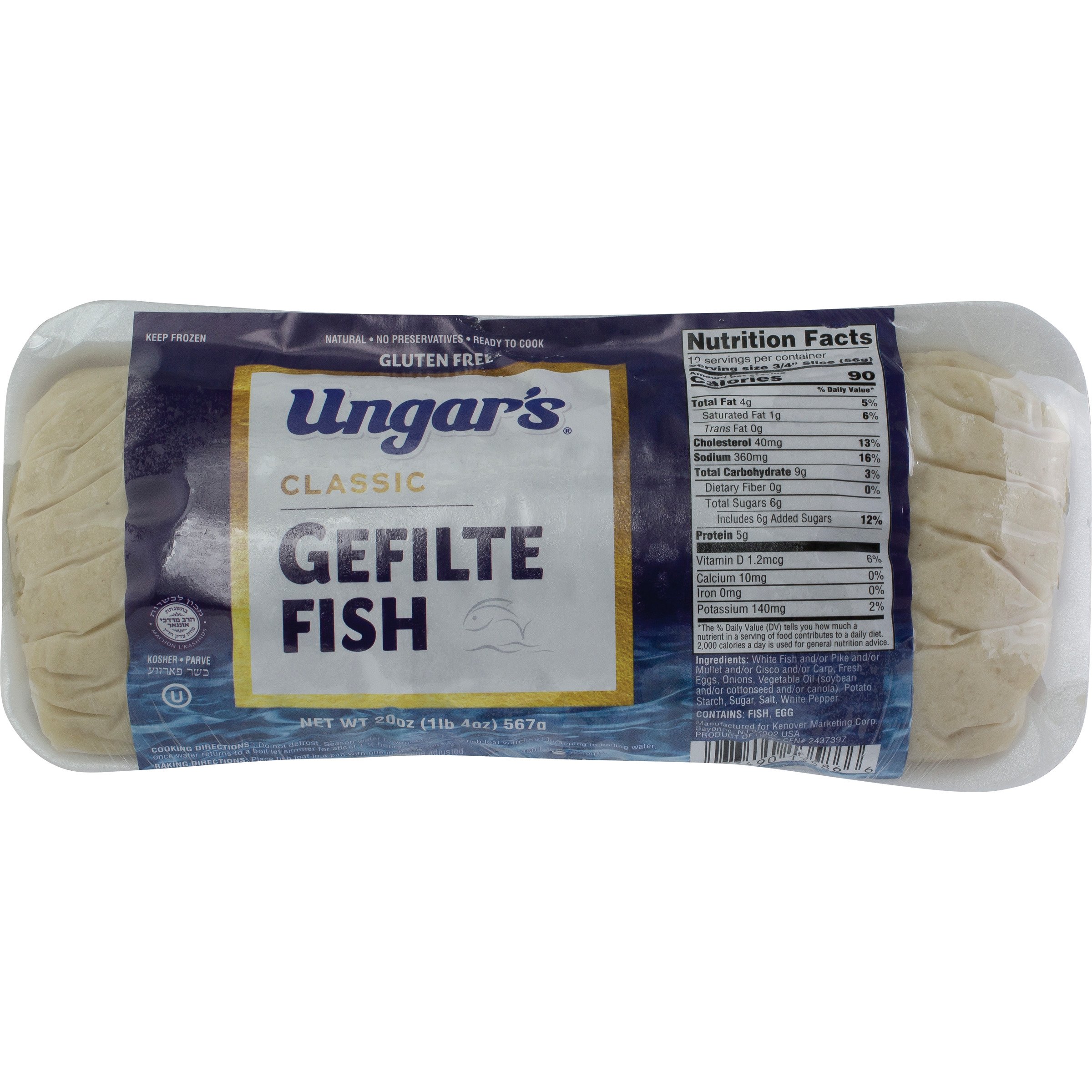Ungar's Classic Gefilte Fish Shop Seafood at HEB