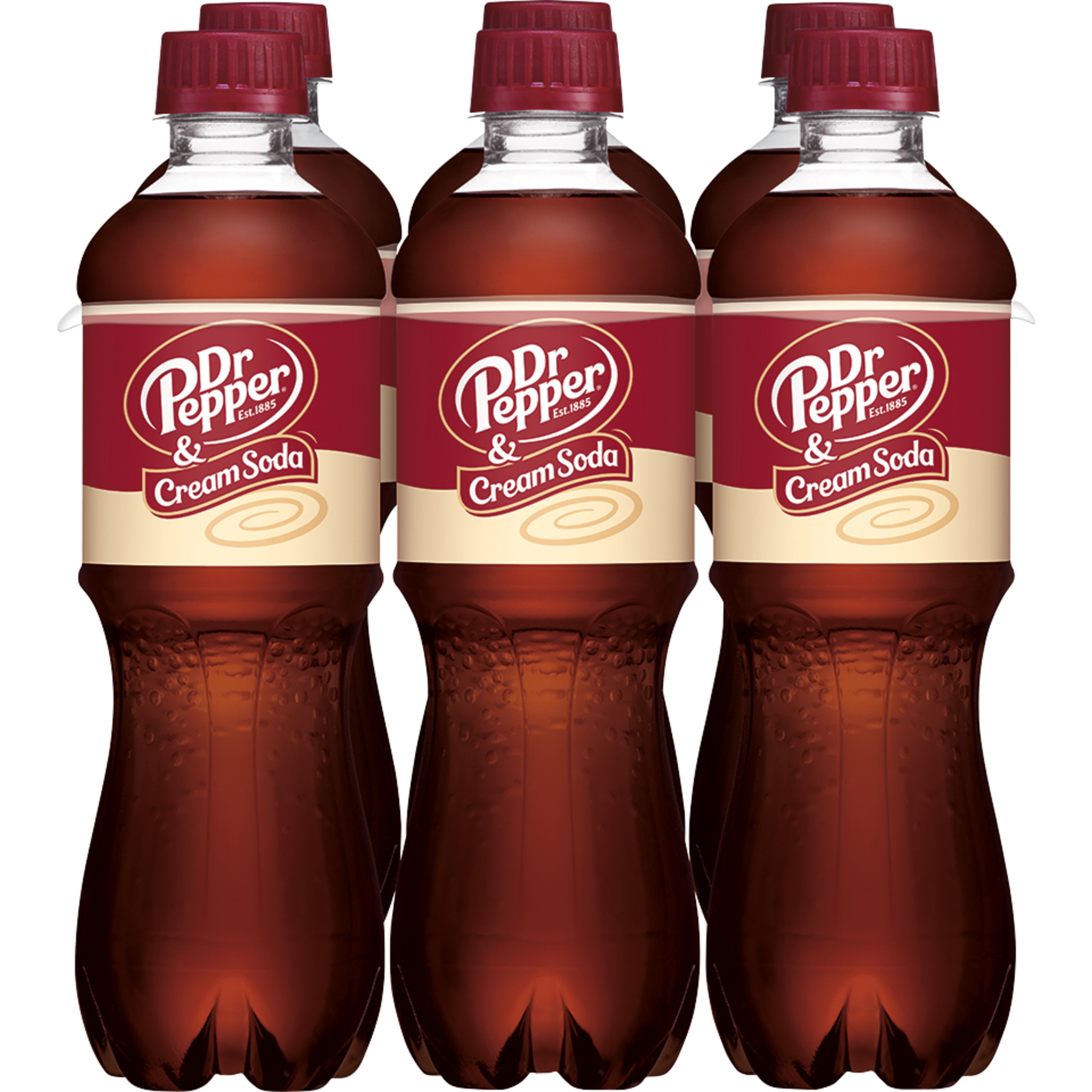 Dr Pepper & Cream Soda .5 L Bottles - Shop Soda At H-E-B