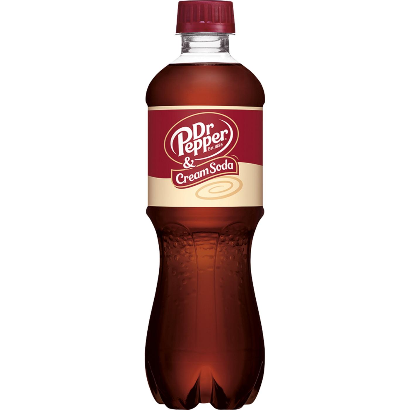 Dr Pepper & Cream Soda .5 L Bottles; image 6 of 7
