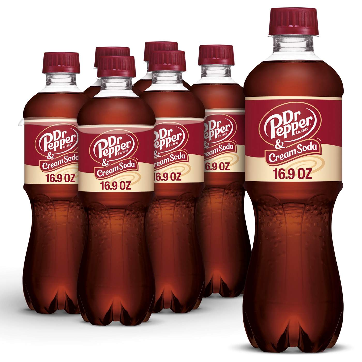 Dr Pepper & Cream Soda .5 L Bottles; image 7 of 7