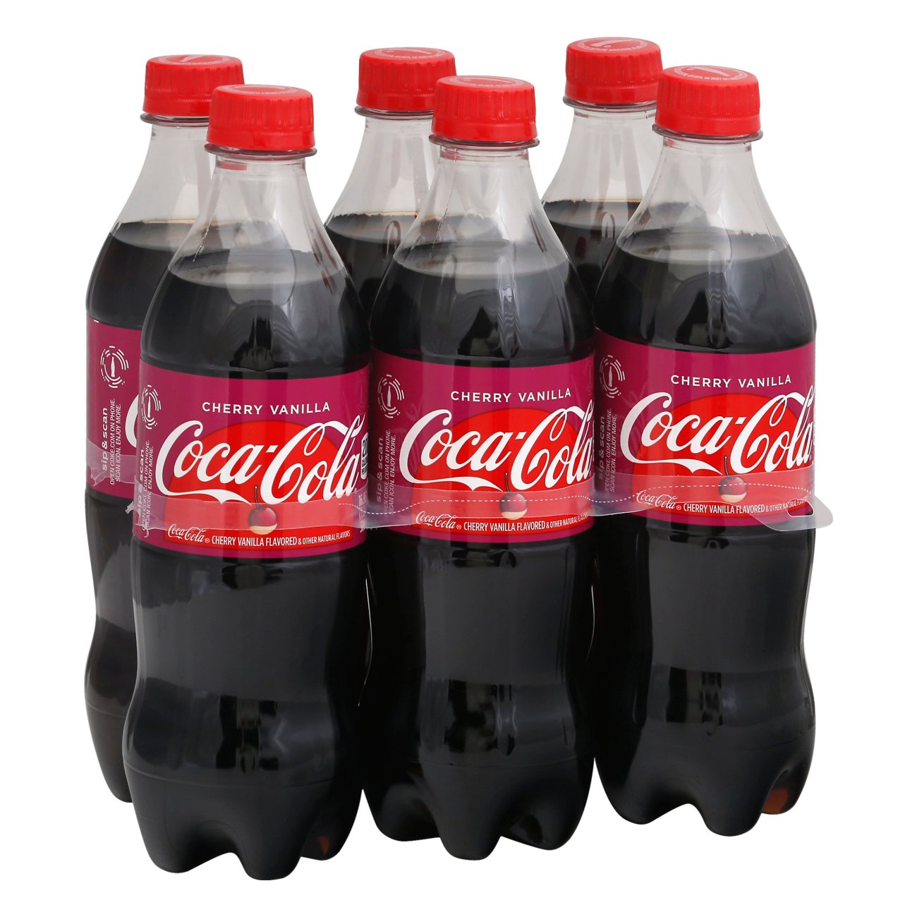 Coca-Cola Cherry Vanilla Coke 16.9 oz Bottles - Shop Soda at H-E-B