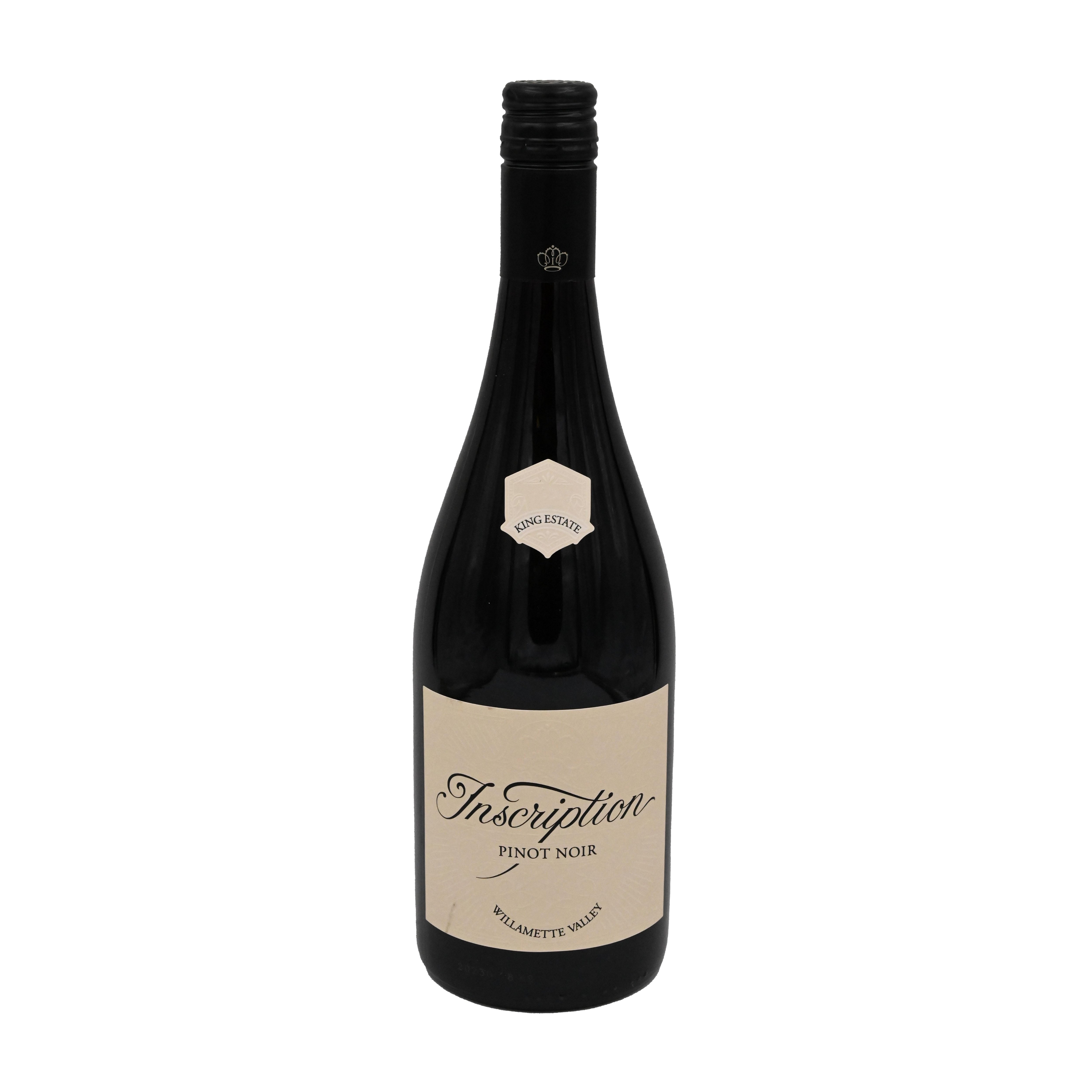 Inscription King Estate Pinot Noir Oregon Red Wine, 750 mL