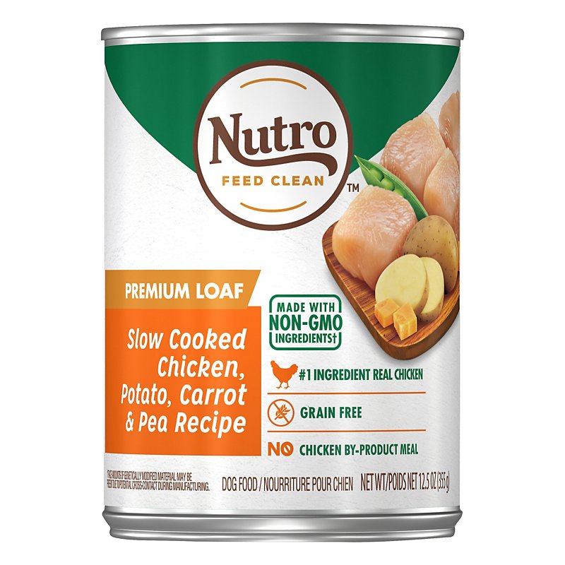 Nutro Premium Loaf Slow Cooked Chicken Potato Carrot & Pea Wet Dog Food
