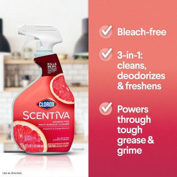 Clorox Scentiva Disinfecting Multi Surface Cleaner - Grapefruit & Orange Blossom
