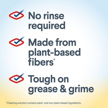 Clorox Compostable Cleaning Wipes - Light Lemon