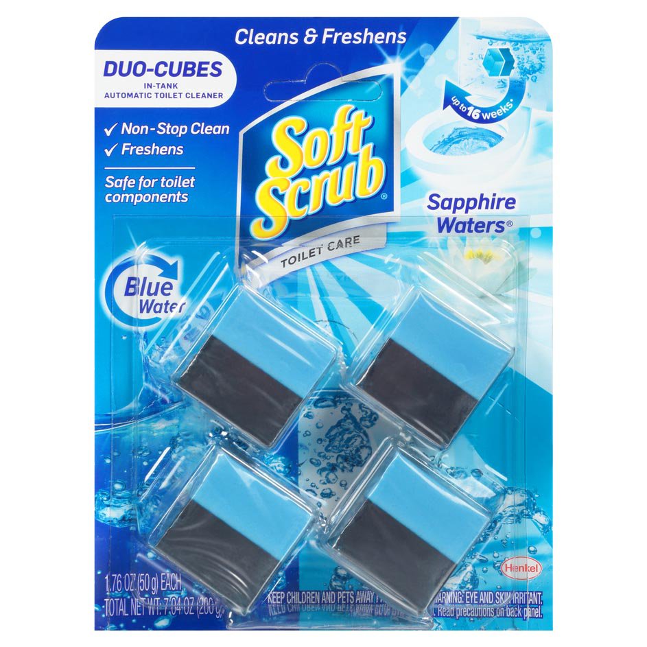 Soft Scrub Toilet Care Duo Cubes Sapphire Waters Toilet Cleaner Shop