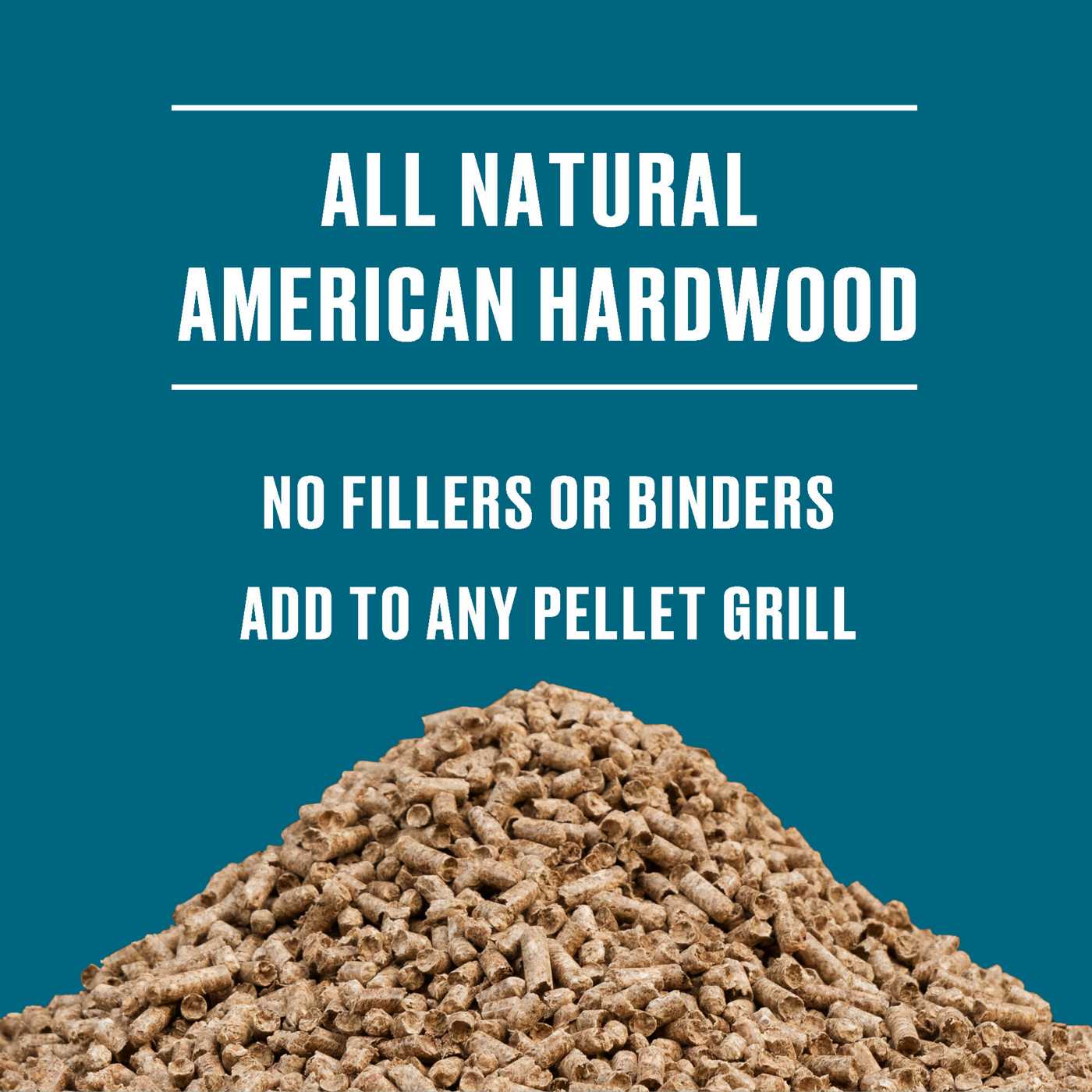 Kingsford 100% Natural Hardwood Blend Pellets, Grillmaster's Choice, Hickory, Cherry and Oak; image 4 of 5