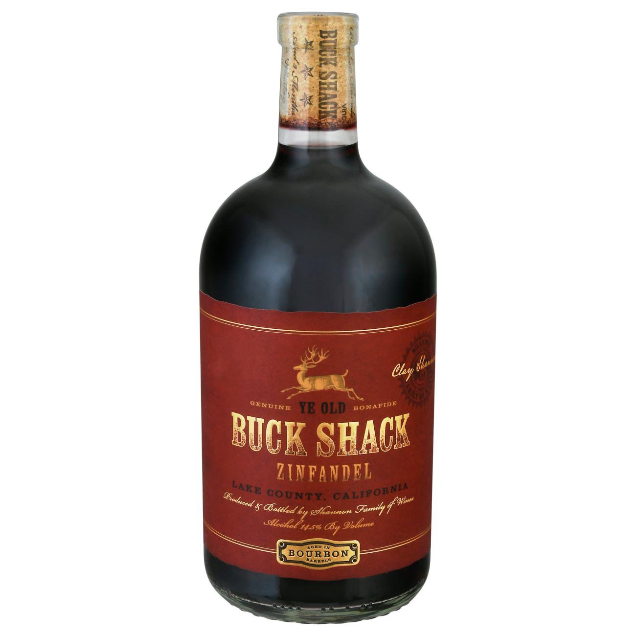 Buck Shack Barrel Aged Zinfandel, 750 mL