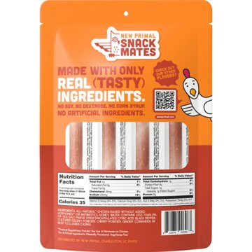 New Primal Snack Mates Chicken & Maple Mini Meat Sticks