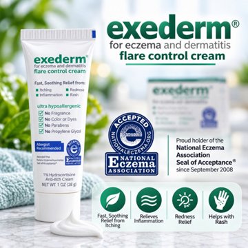 Exederm Flare Control Cream, 1 oz