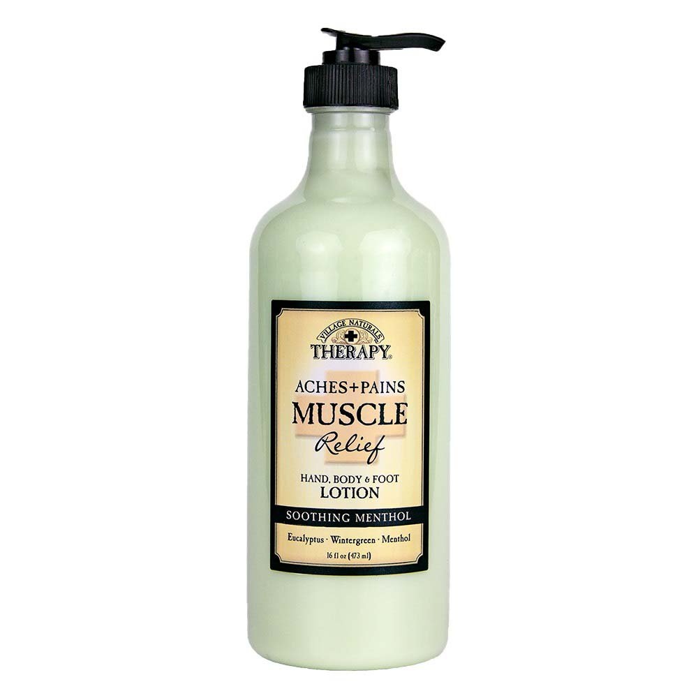 Village Naturals Aches & Pains Muscle Relief, 16 oz