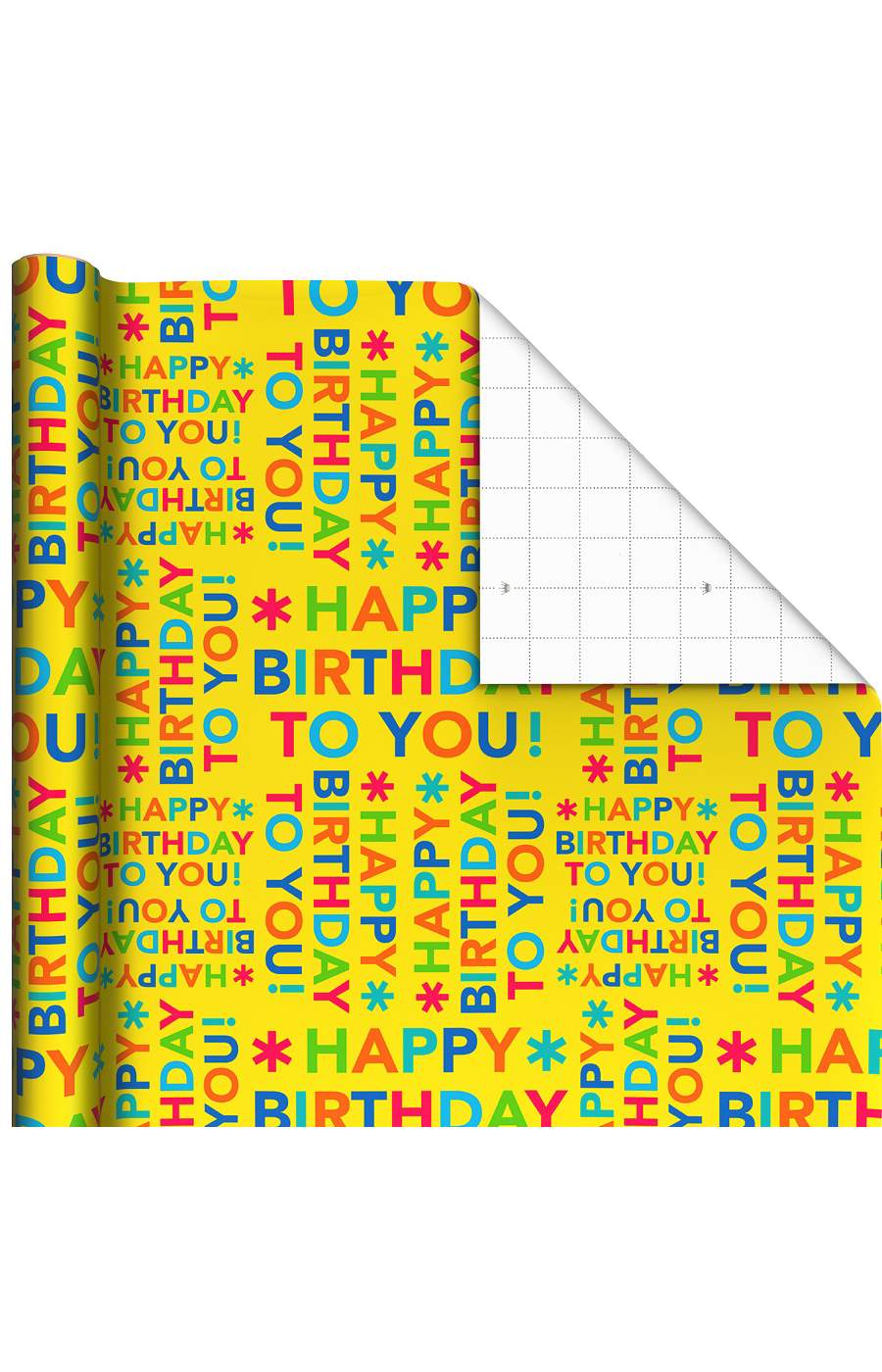 Hallmark Happy Birthday Wrapping Paper Roll - Shop Gift Wrap at H-E-B
