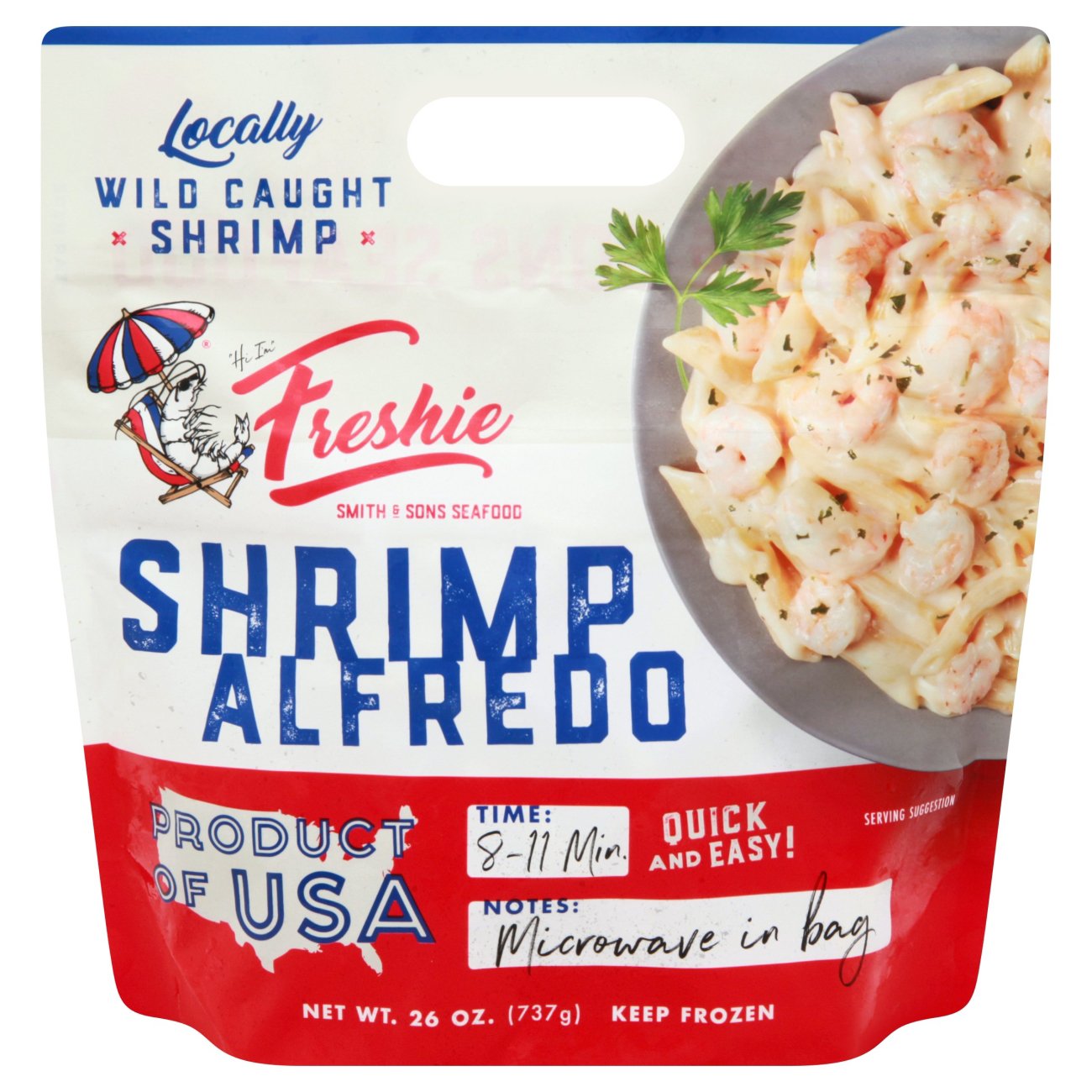 Freshie Shrimp Alfredo - Shop Shrimp & Shellfish At H-E-B