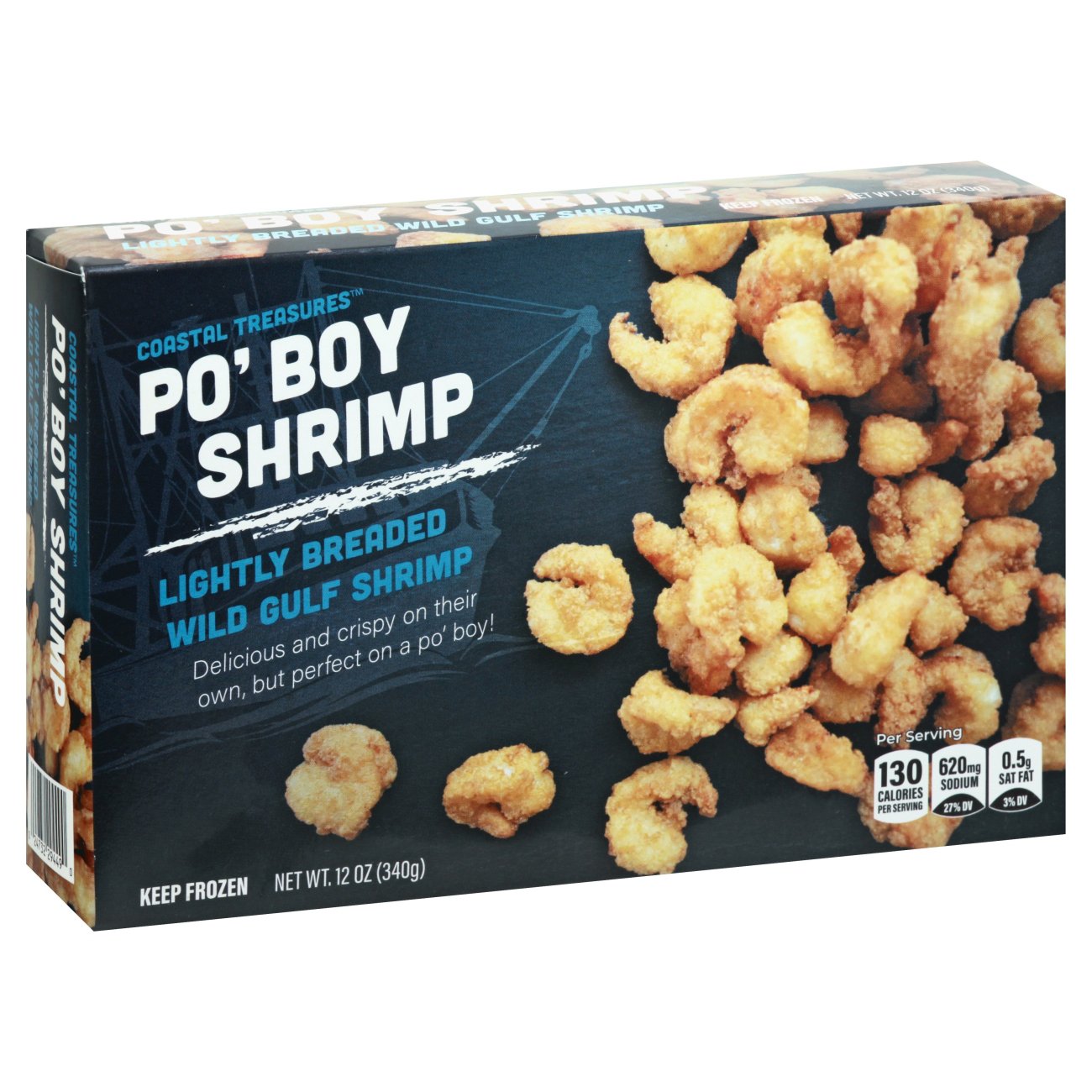 Coastal Treasures Breaded Po'boy Shrimp Shop Shrimp & Shellfish at HEB