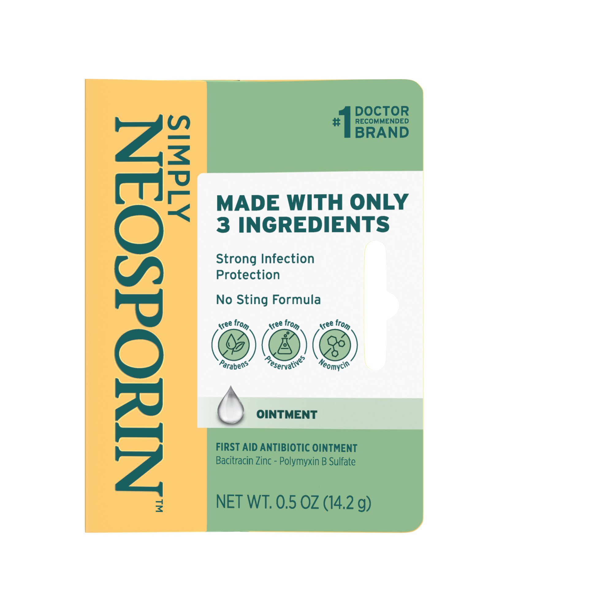 Neosporin Simply Formula Ointment Shop Antiseptics & Antibiotics at HEB