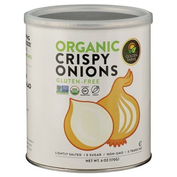 Golden Farms Organic Crispy Onions, 6 oz