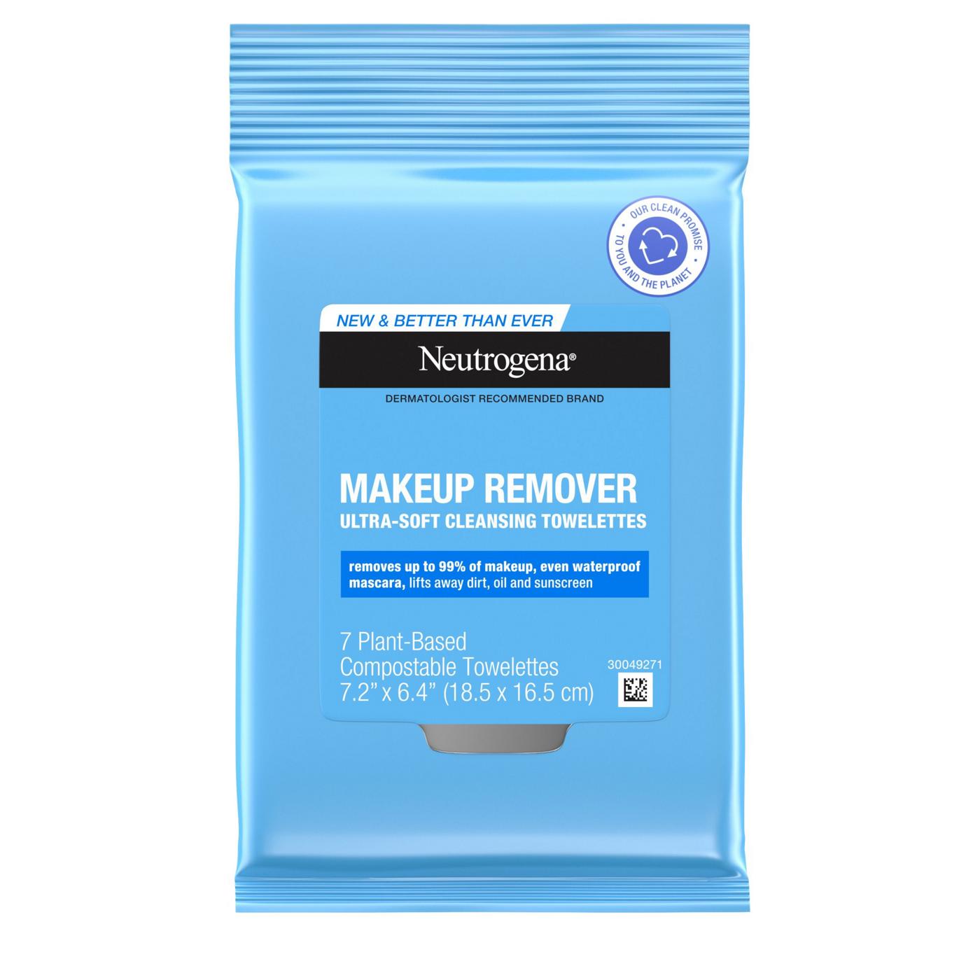 Neutrogena Makeup Remover Cleansing Towelettes; image 1 of 3