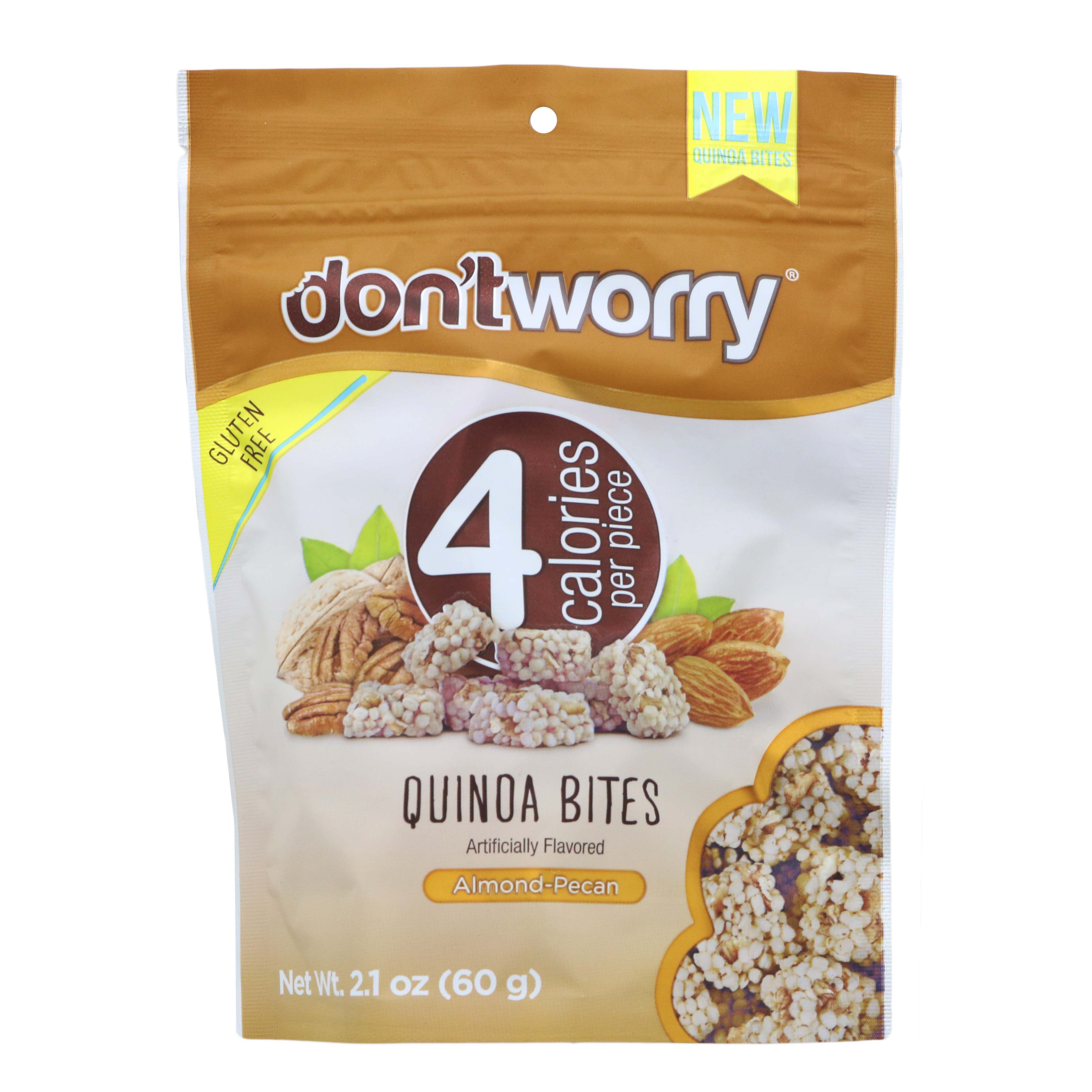 Don't Worry Almond Pecan Quinoa Bites Shop Cookies at HEB