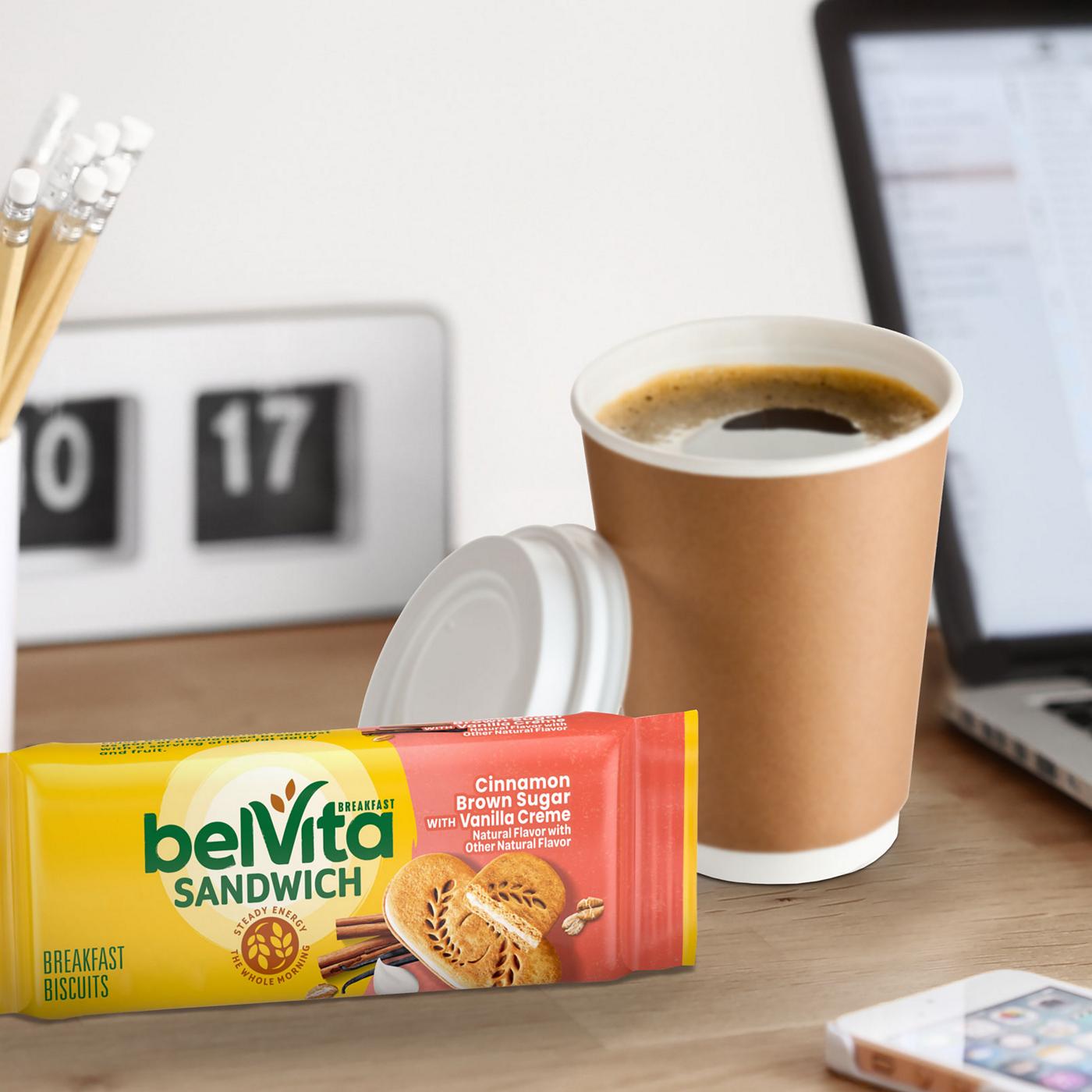 belVita Cinnamon Brown Sugar With Vanilla Creme Breakfast Biscuits; image 4 of 10