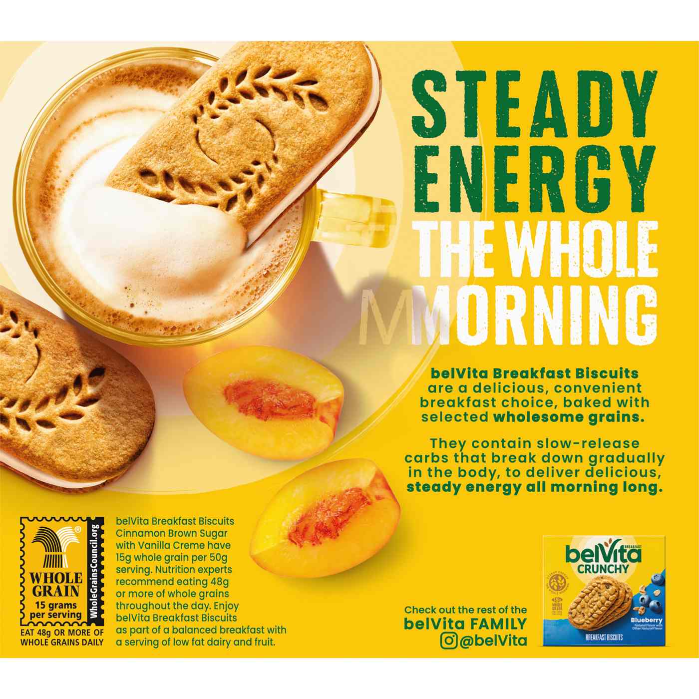 belVita Cinnamon Brown Sugar With Vanilla Creme Breakfast Biscuits; image 5 of 10