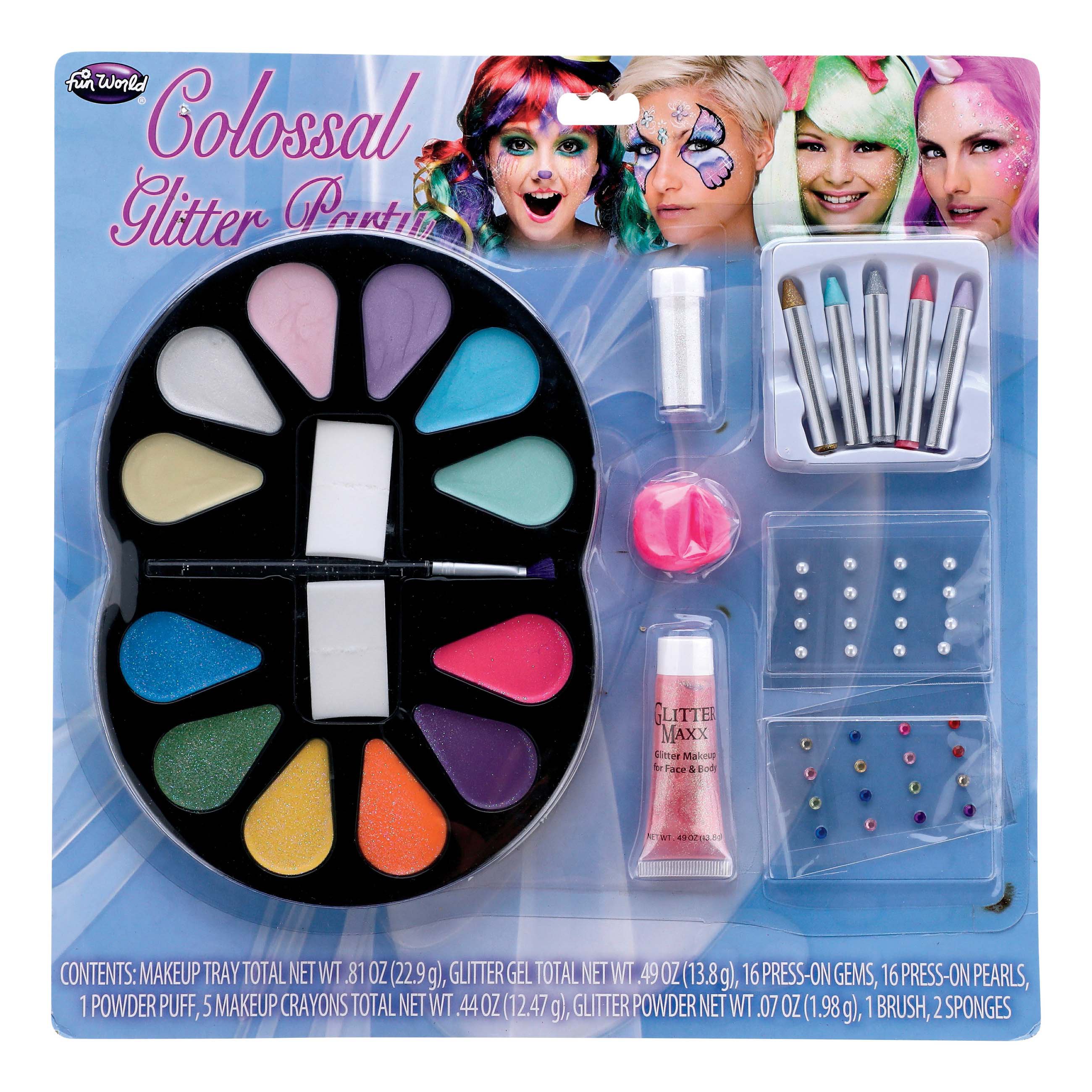 Halloween Makeup Pallet by Fun World