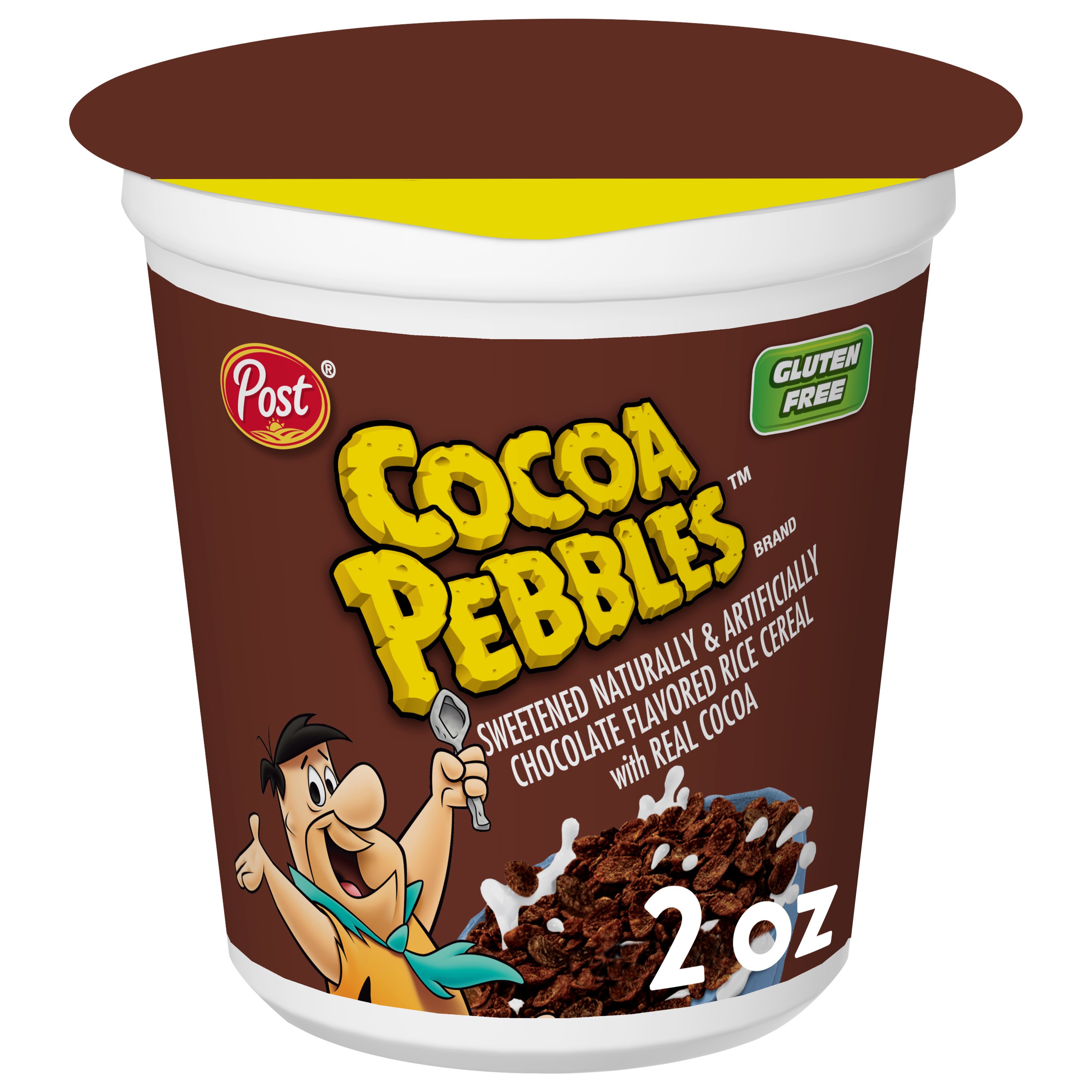 Post Cocoa Pebbles Cereal Cup Shop Cereal & Breakfast at HEB