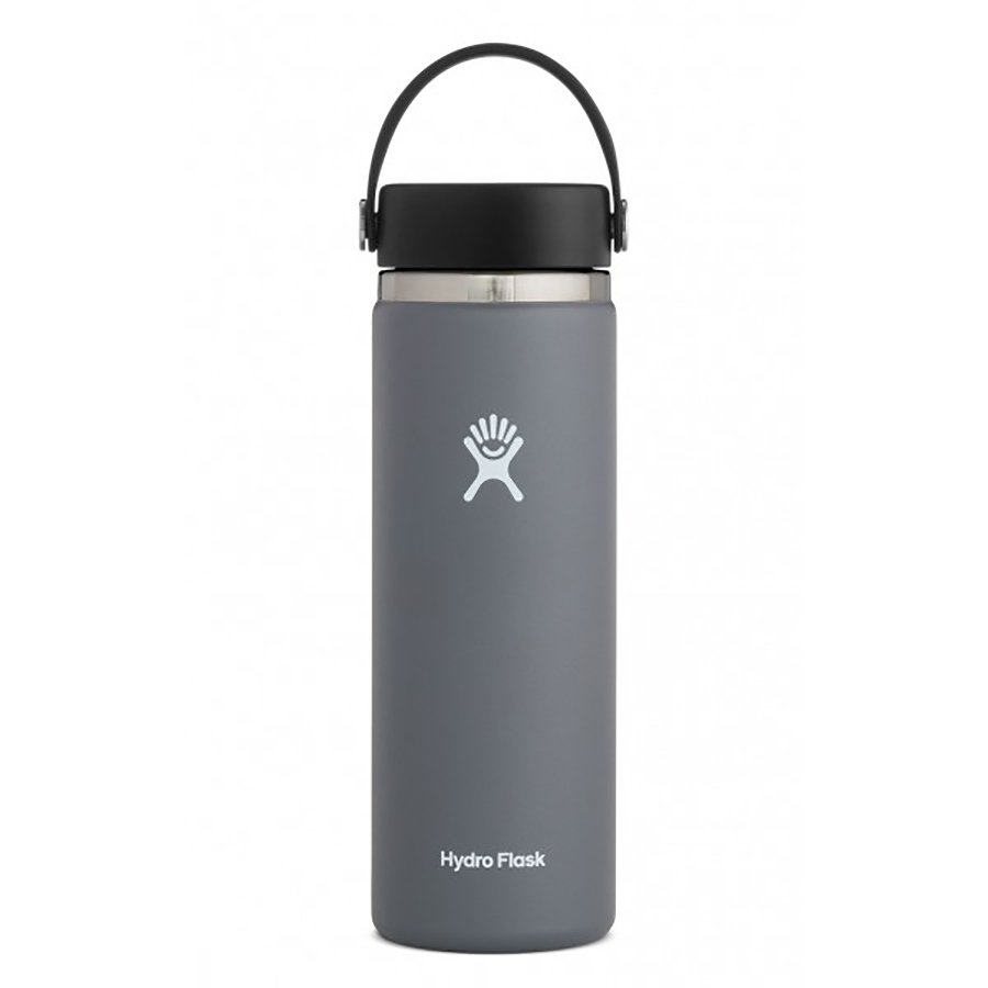 Hydro Flask Wide Mouth Water Bottle with Flex Cap Stone Shop Travel