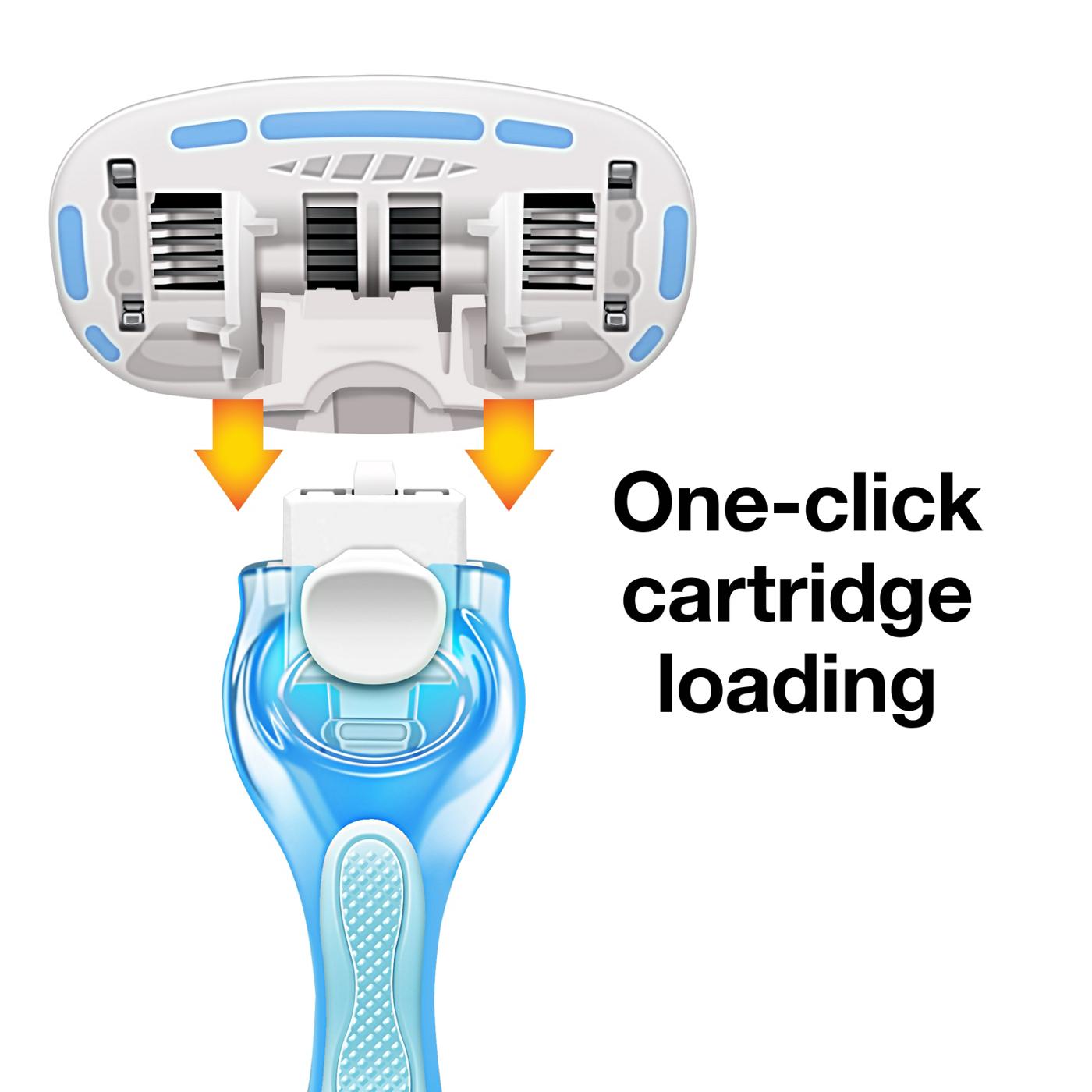 Hill Country Essentials Simply Silky 5 Women's Razor With 2 Cartridges; image 5 of 5