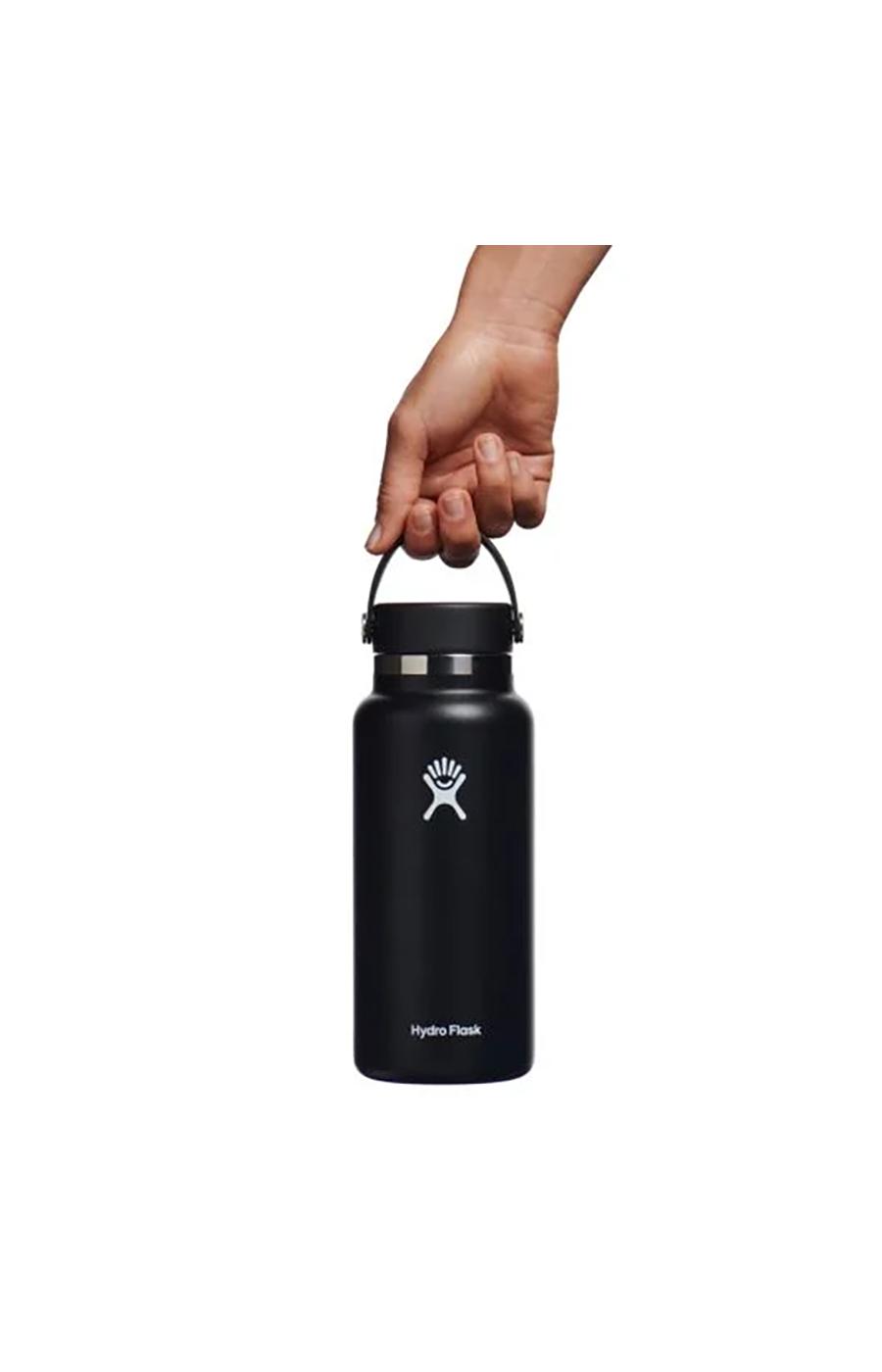 Hydro Flask 32 oz Wide Mouth Water Bottle - Black; image 2 of 3