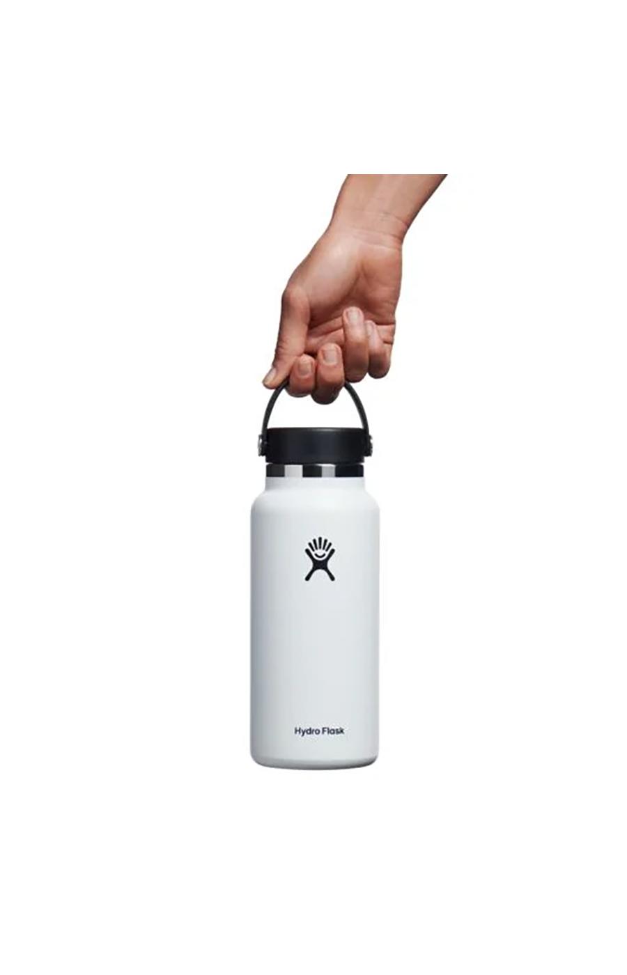 Hydro Flask 32 oz Wide Mouth Water Bottle - White; image 3 of 3