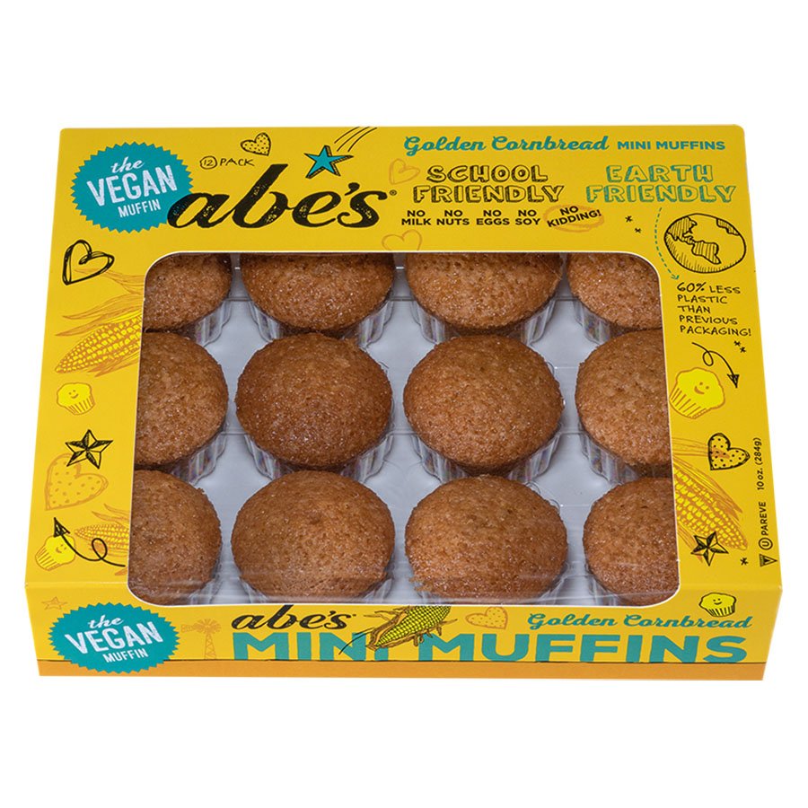 Abe's Vegan Corn Mini Muffins Shop Desserts & Pastries at HEB