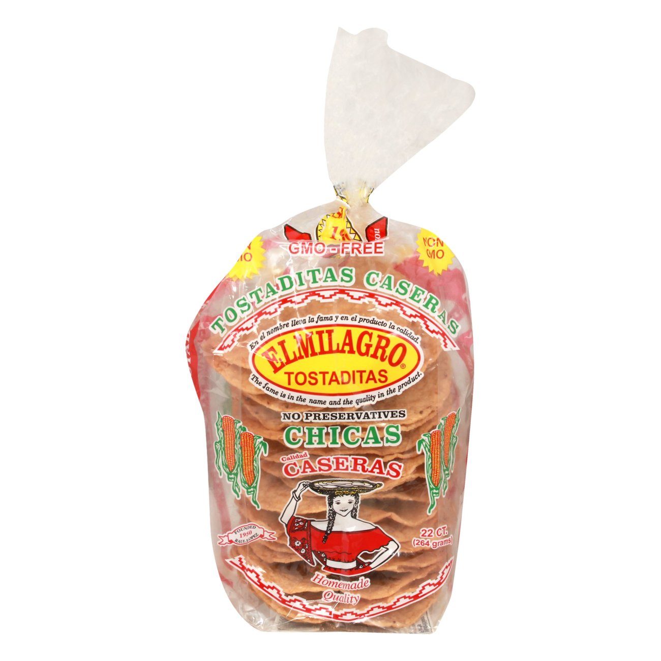 El Milagro Corn Tostaditas Caseras Shop Tortillas at HEB