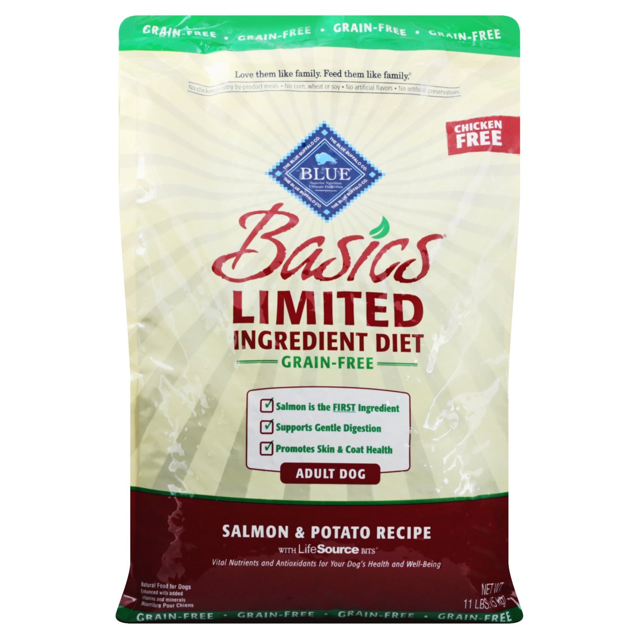 Blue Buffalo Basics Limited Ingredient Diet Grain Free for Adult