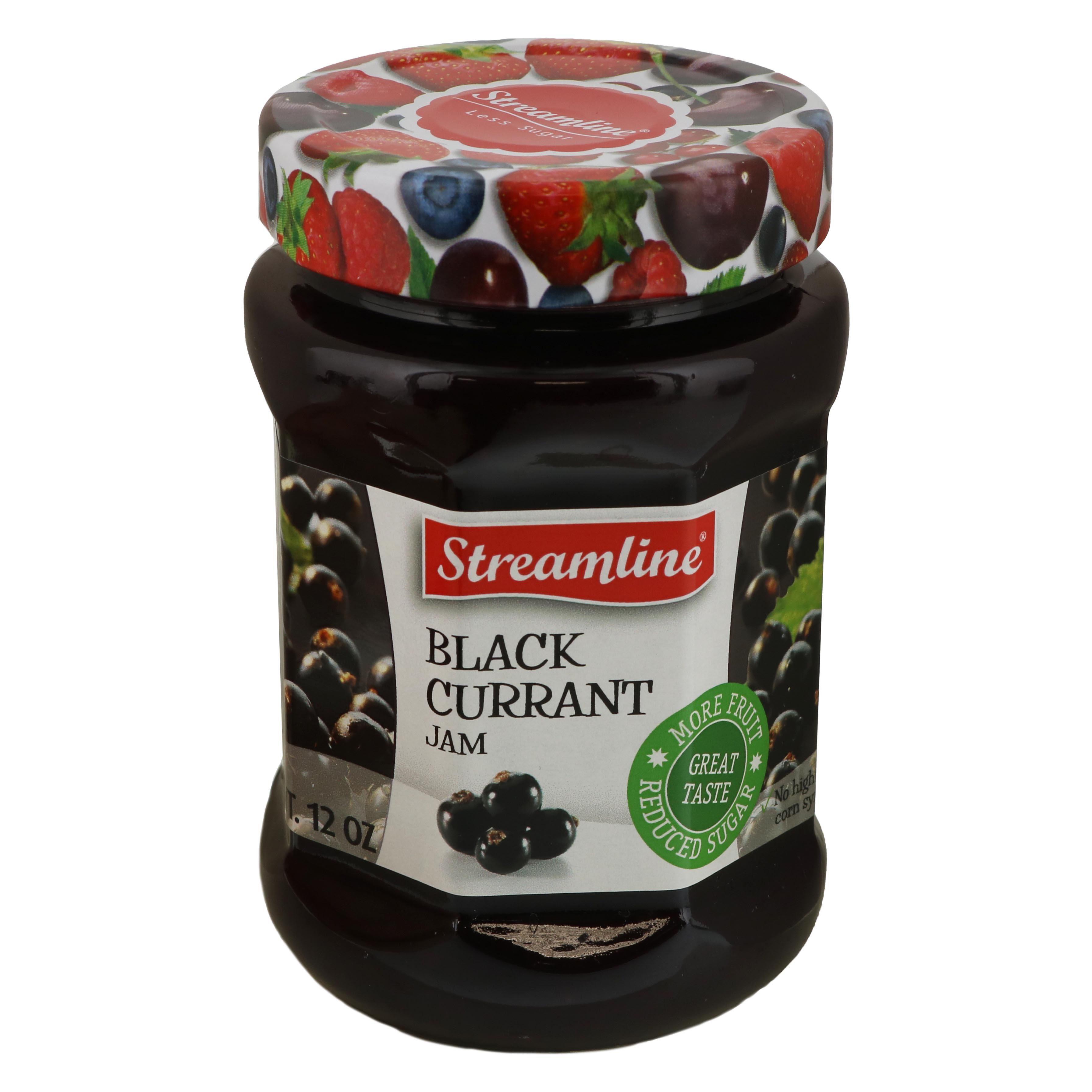 Streamline Reduced Sugar Black Currant Jam Shop Jelly & Jam at HEB