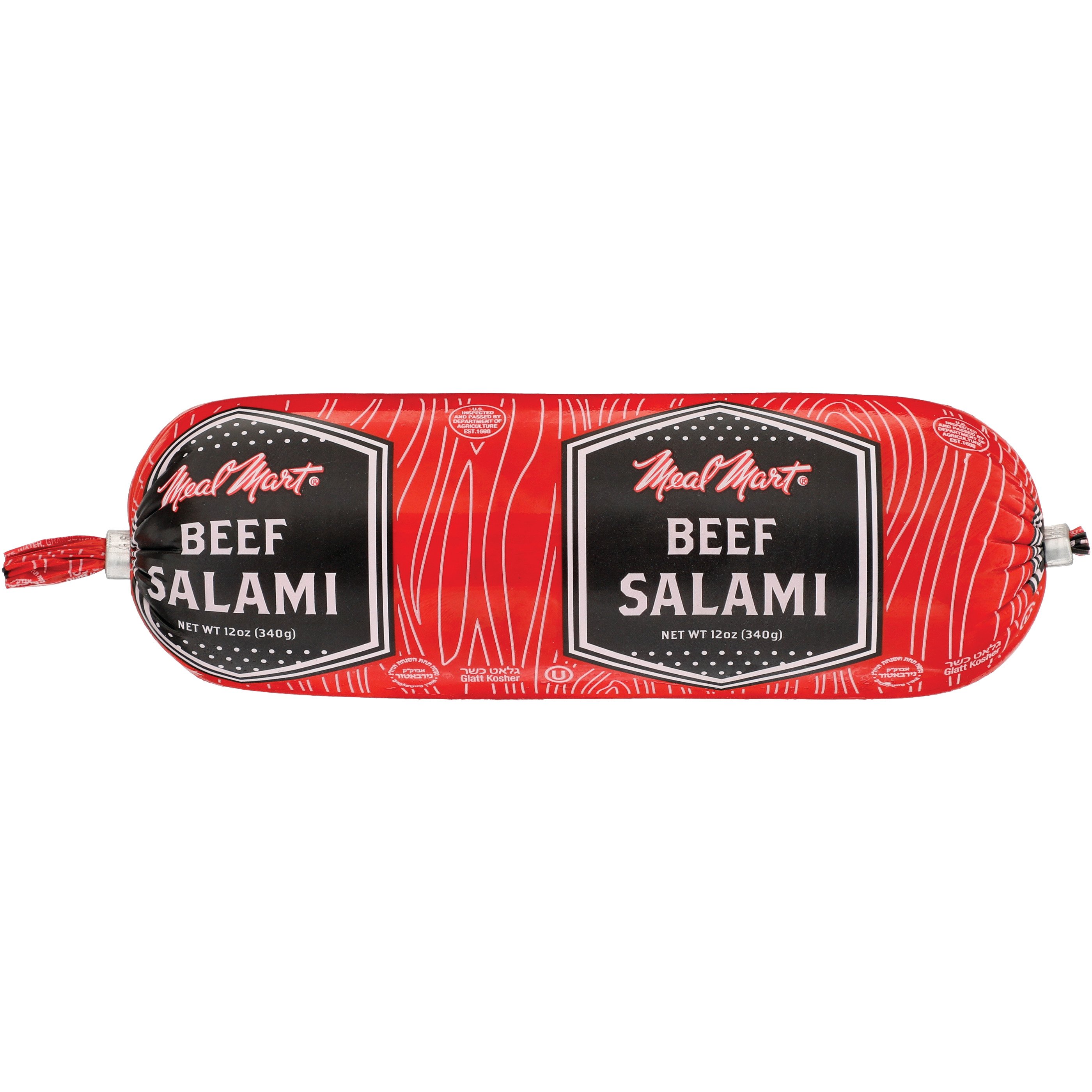 Meal Mart Beef Salami, Kosher Shop Meat at HEB