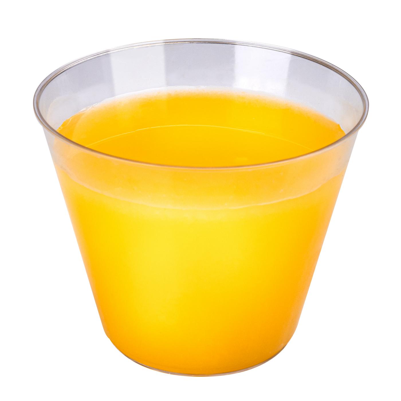 Elegant Living by H-E-B 9 oz Premium Clear Plastic Cups; image 4 of 5