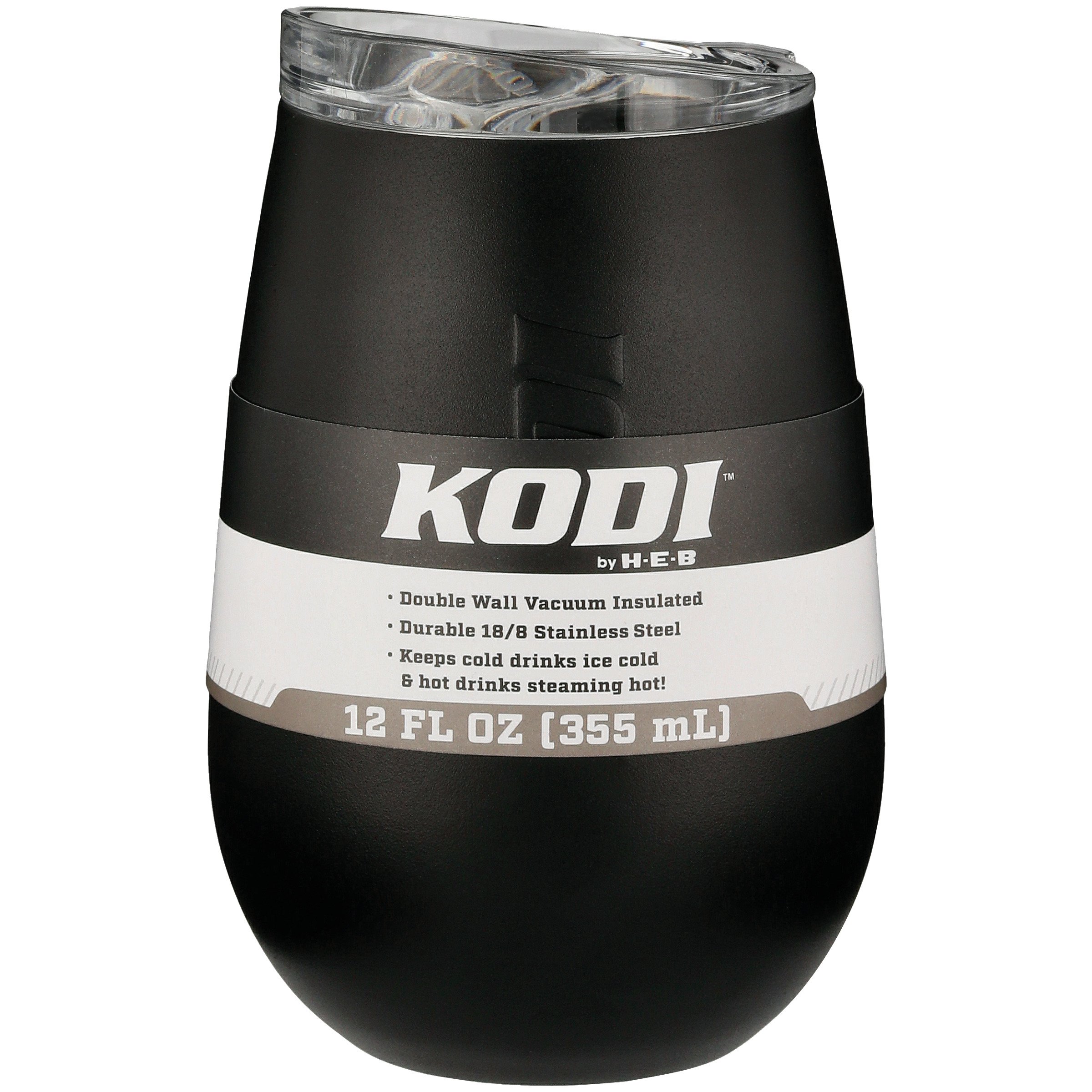 KODI by H-E-B Stainless Steel Water Bottle - Matte Black - Shop